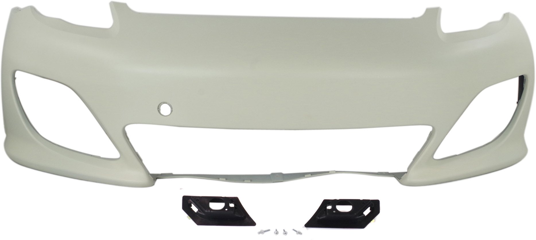 AM PANAMERA 11-13 FRONT BUMPER COVER Primed w Sport Pkg w o HLW and Park Assist Snsr Holes SKU REPP010335P Partslink PO1000172 OEM 97050591124
