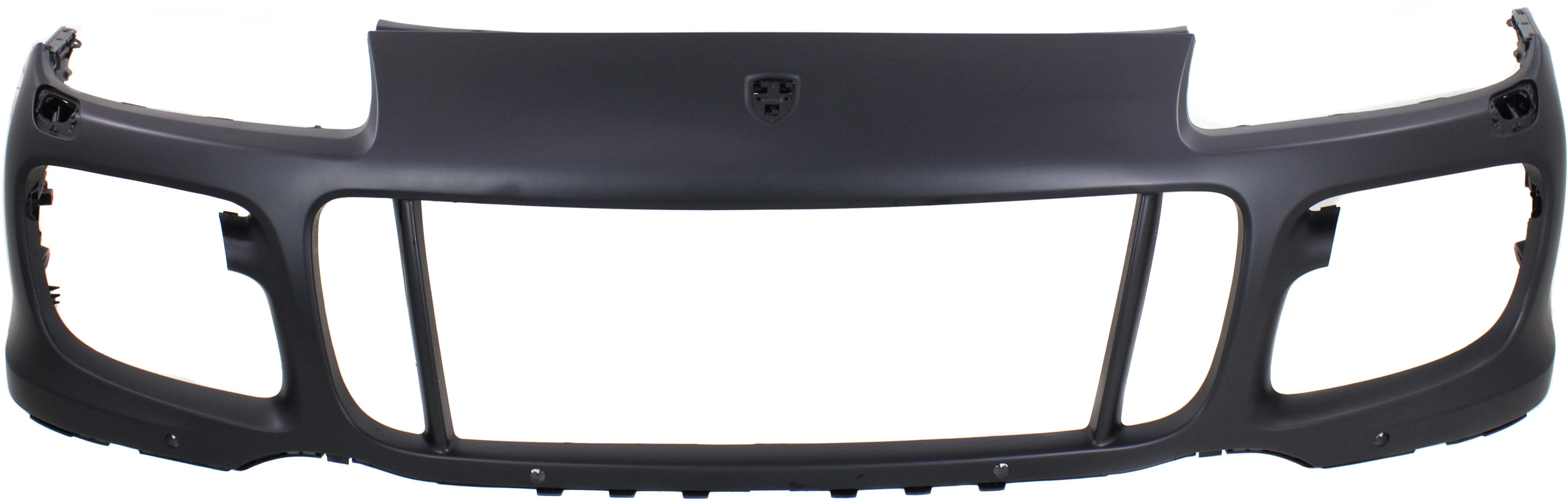 AM CAYENNE 08-10 FRONT BUMPER COVER Primed w HLW and PDC Snsr Holes GTS Model SKU REPP010339P Partslink PO1000149 OEM 95550531117G2X