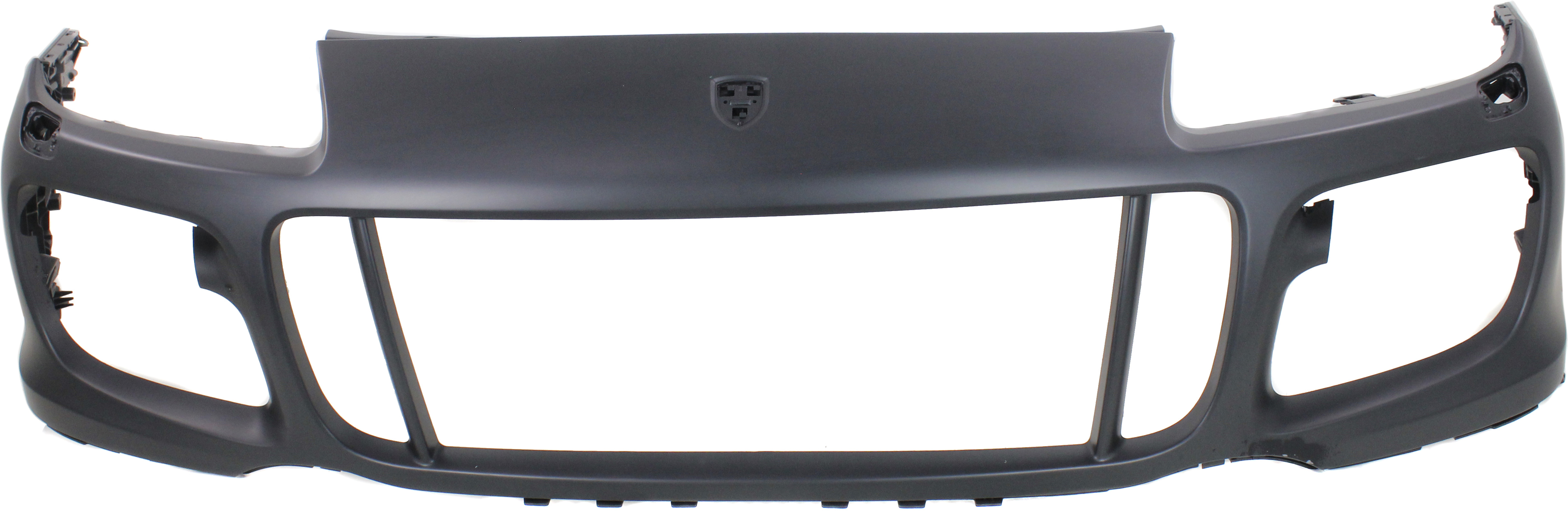 AM CAYENNE 08-10 FRONT BUMPER COVER Primed w HLW Holes w o PDC Snsr Holes Turbo Model SKU REPP010340P Partslink PO1000148 OEM 95550531115G2X