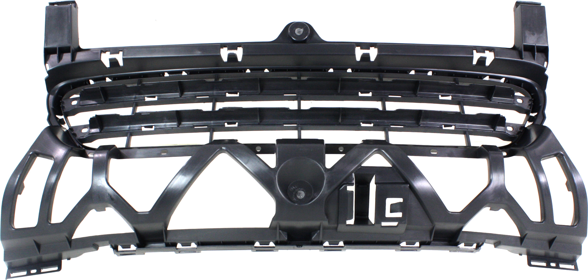 AM CAYENNE 11-14 FRONT BUMPER GRILLE Center Diesel Gas w o ACC Exc. GTS Turbo Turbo S Models SKU REPP015307 Partslink PO1036107 OEM 95850568301