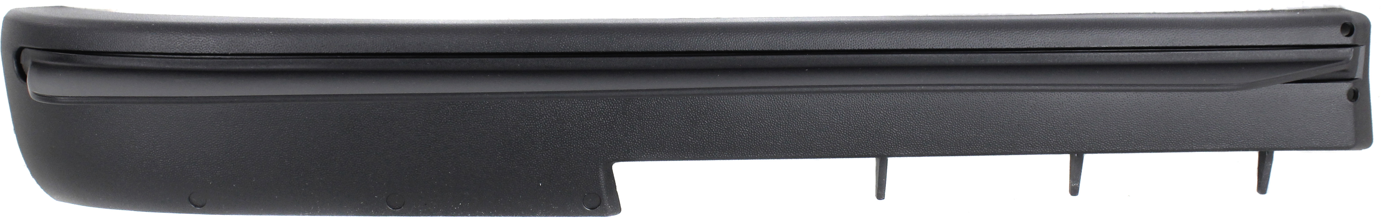 AM CAYENNE 11-18 FRONT BUMPER MOLDING LH Side Spoiler Txtd Blk w Wheel Opening Mldgs Hybrid 11-14 SKU REPP016114 Partslink PO1094100 OEM 958505887119B9