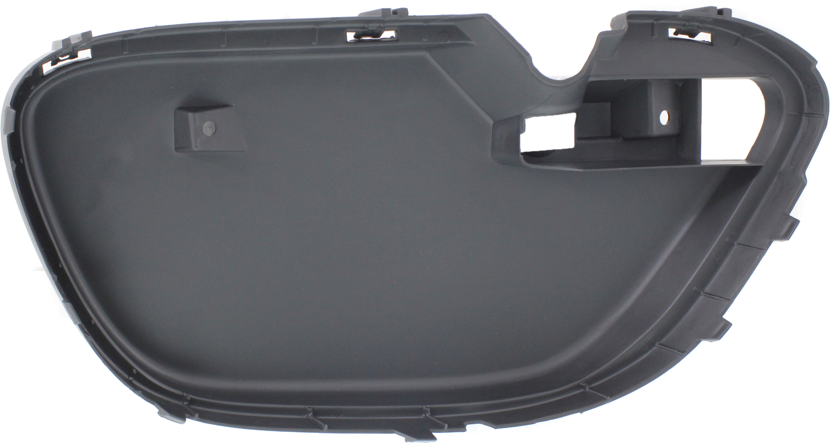 AM CAYENNE 13-14 FRONT BUMPER AIR INTAKE DUCT RH Textured GTS Model SKU REPP040503 Partslink PO1209102 OEM 958505334409B9