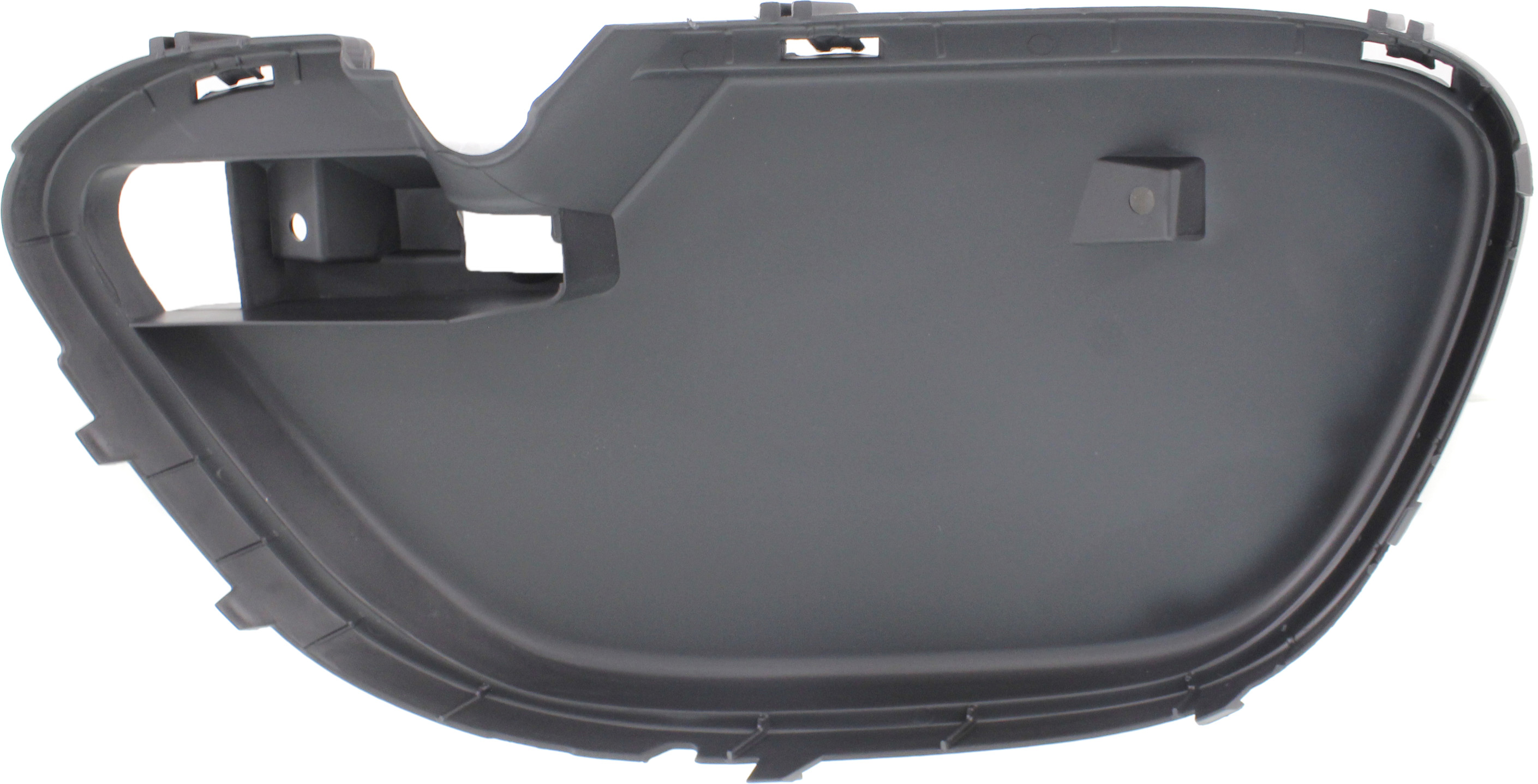 AM CAYENNE 13-14 FRONT BUMPER AIR INTAKE DUCT LH Textured GTS Model SKU REPP040504 Partslink PO1208102 OEM 958505333409B9