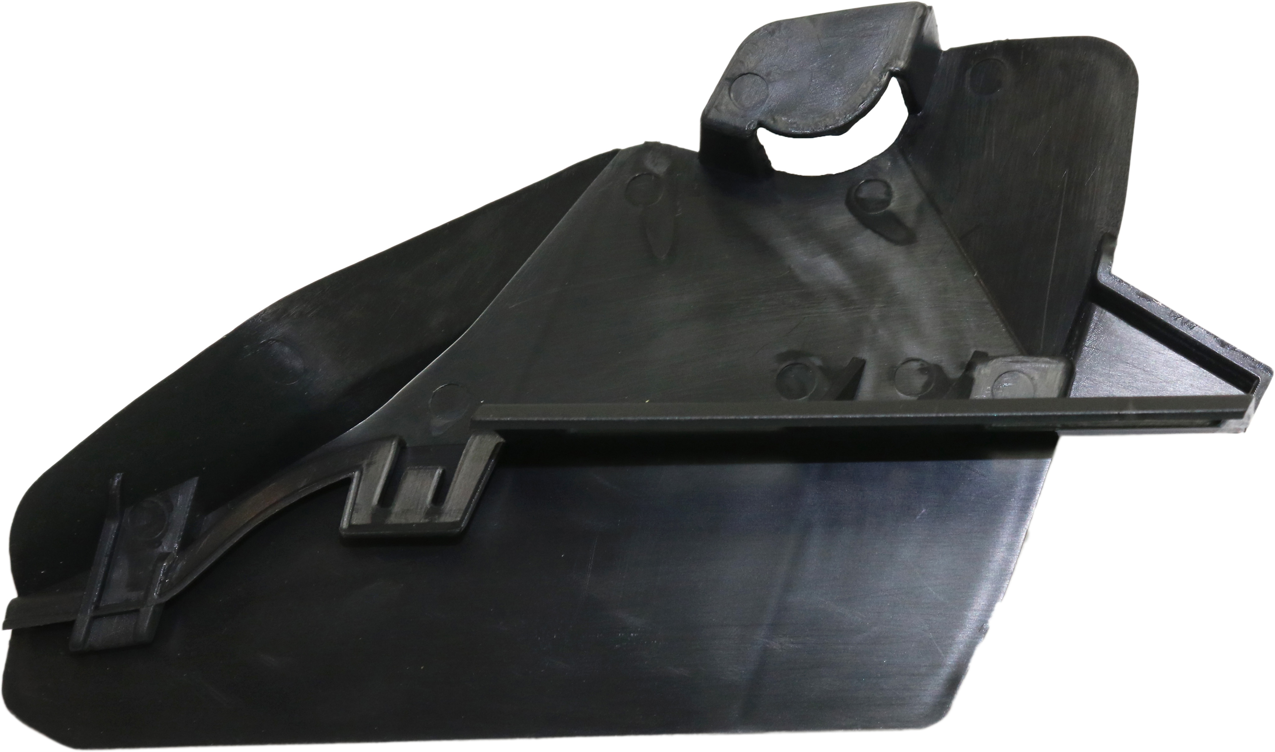 AM CAYENNE 11-14 FRONT BUMPER FILLER LH Water Deflector Plastic SKU REPP040506 Partslink PO1088100 OEM 95850524500