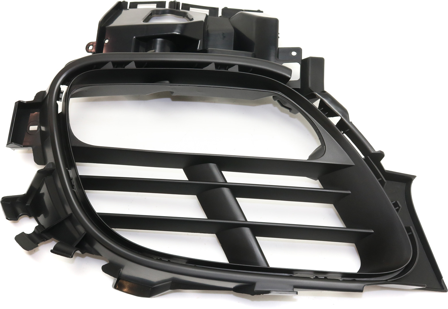 AM PANAMERA 13-13 FRONT FOG LAMP MOLDING RH Textured Black Retaining Frame GTS Model SKU REPP108003 Partslink PO1039103 OEM 970505985011E0