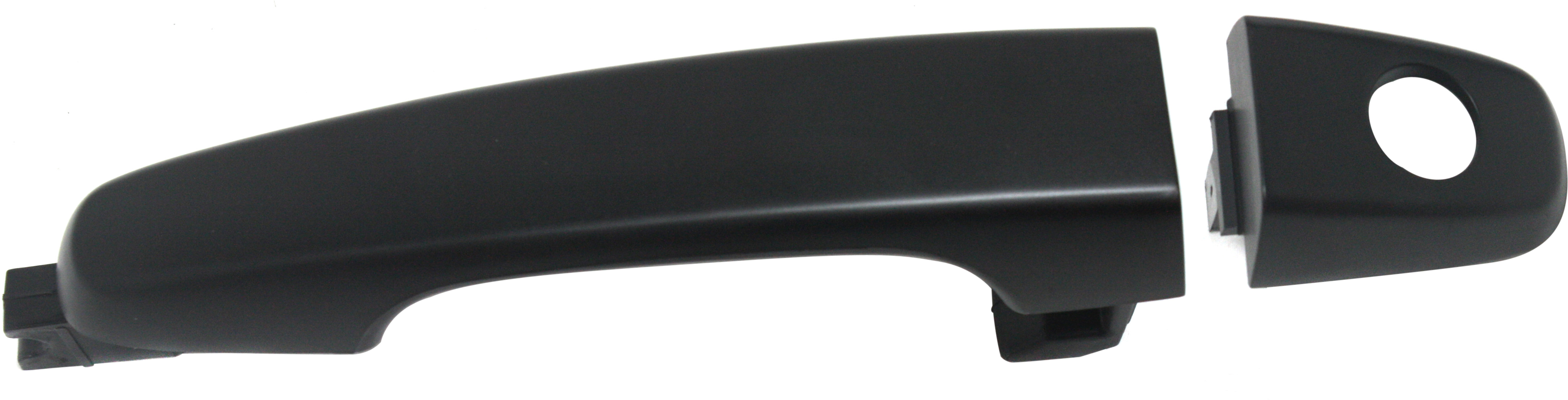AM G8-08-09 CAPRICE 11-13 FRONT EXTERIOR DOOR HANDLE LH Primed Black Handle+Cover w Keyhole SKU REPP462112 Partslink GM1310183 OEM 92214645