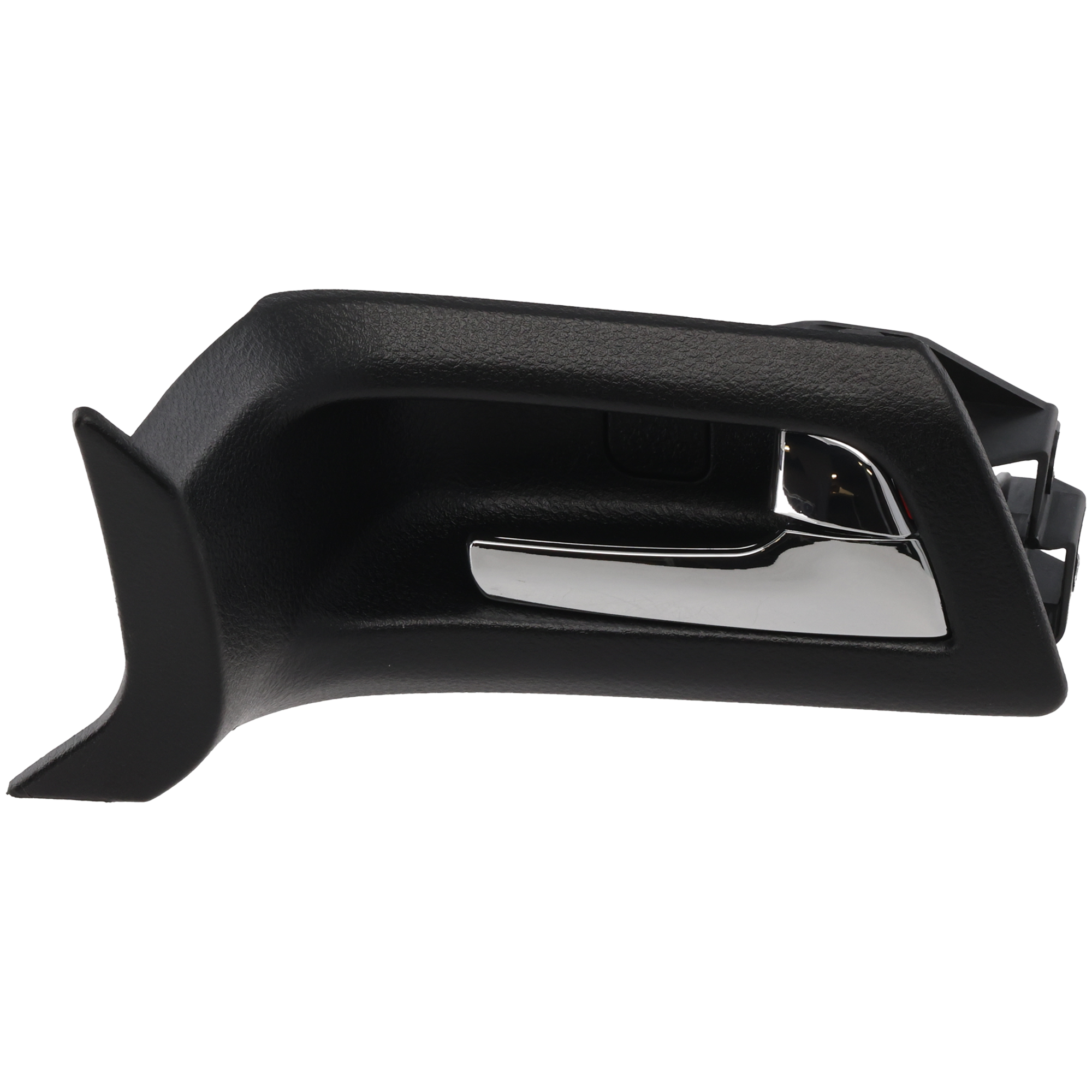 AM G8-08-09 FRONT INTERIOR DOOR HANDLE RH Chrome Lever Brush + Black Housing Plastic SKU REPP462145 Partslink GM1353172 OEM 92213437