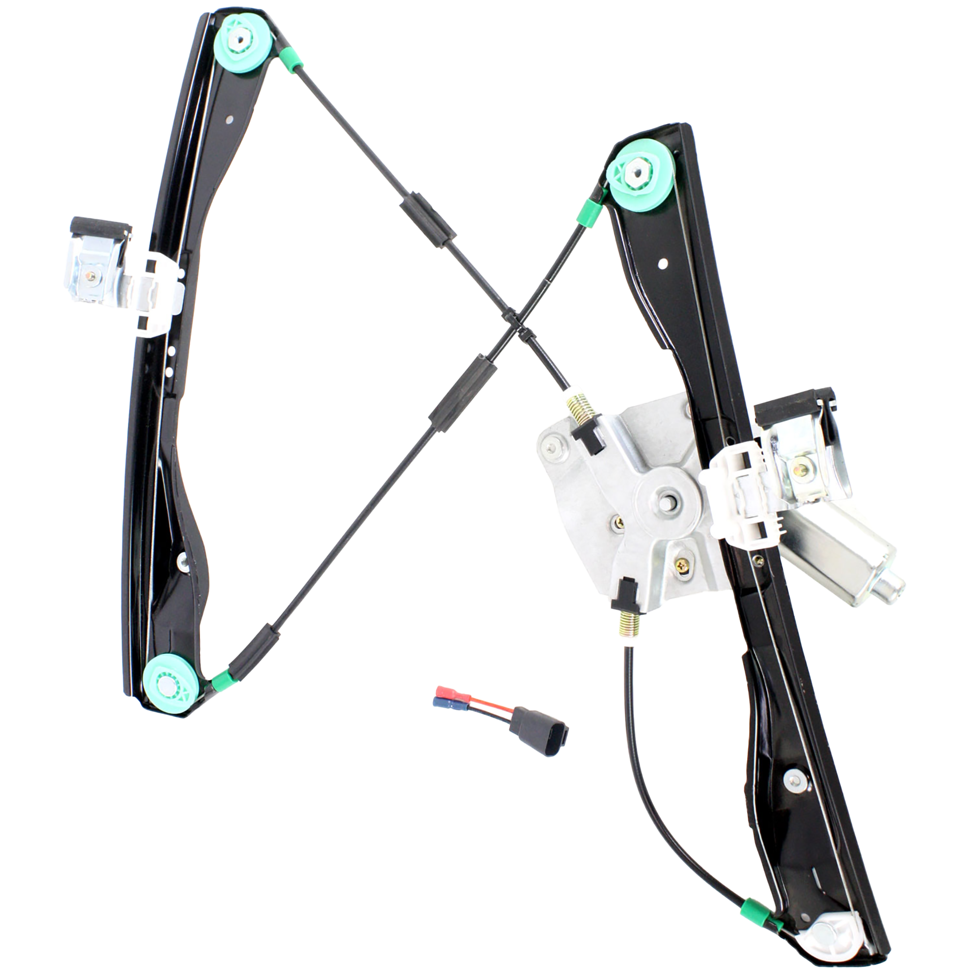 AM G6-05-10 FRONT WINDOW REGULATOR RH Power w Motor Sedan SKU REPP462901 Partslink GM1351134 OEM 25931990-15912785