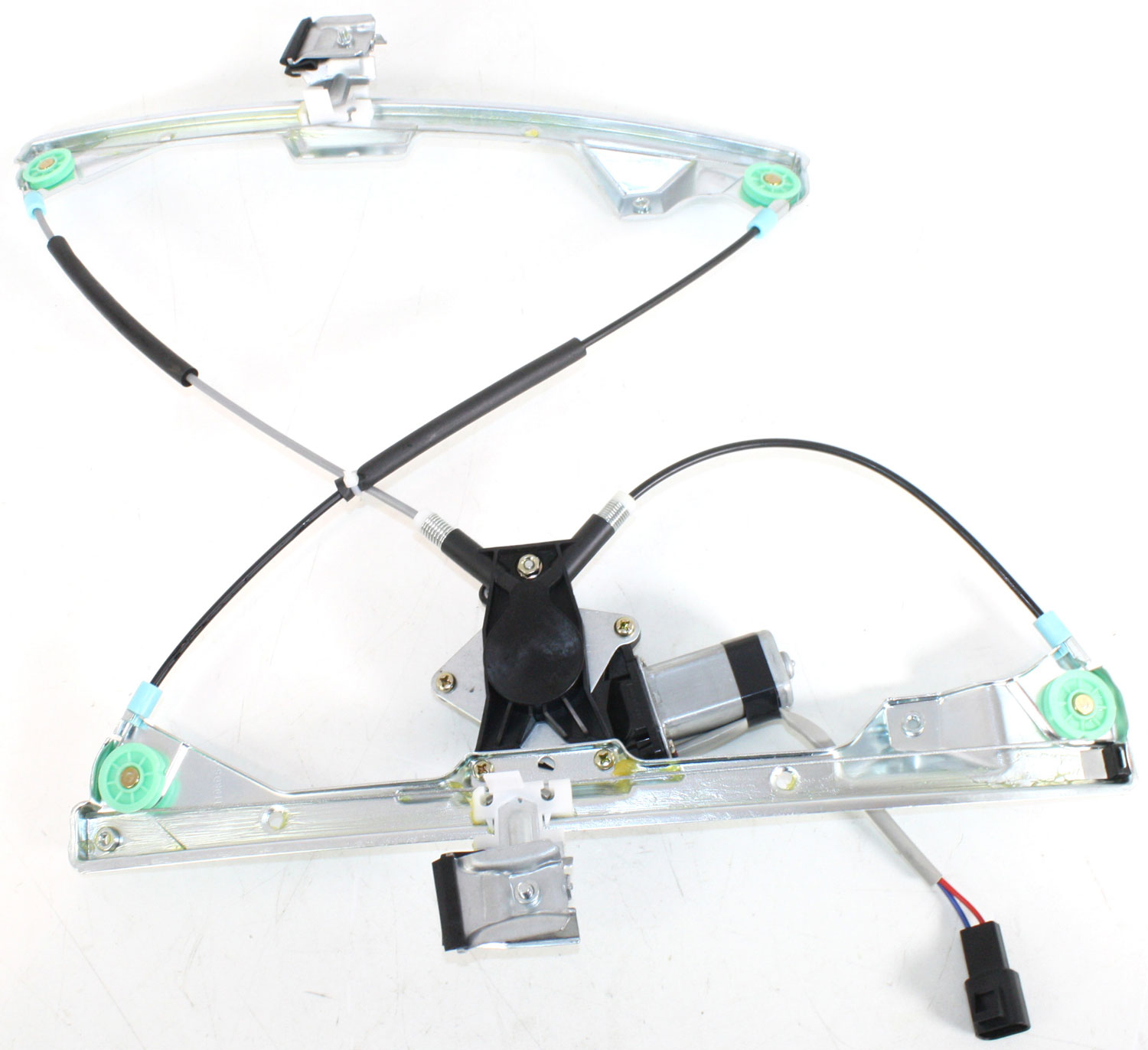 AM GRAND PRIX 04-08 FRONT WINDOW REGULATOR LH Power w Motor SKU REPP462910 Partslink GM1350152 OEM 15934641