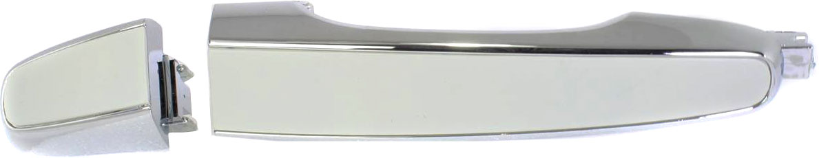 AM G8-08-09 CAPRICE 11-13 REAR EXTERIOR DOOR HANDLE Left All Chrome Handle+Cover w Insert SKU REPP491302C OEM 92214647