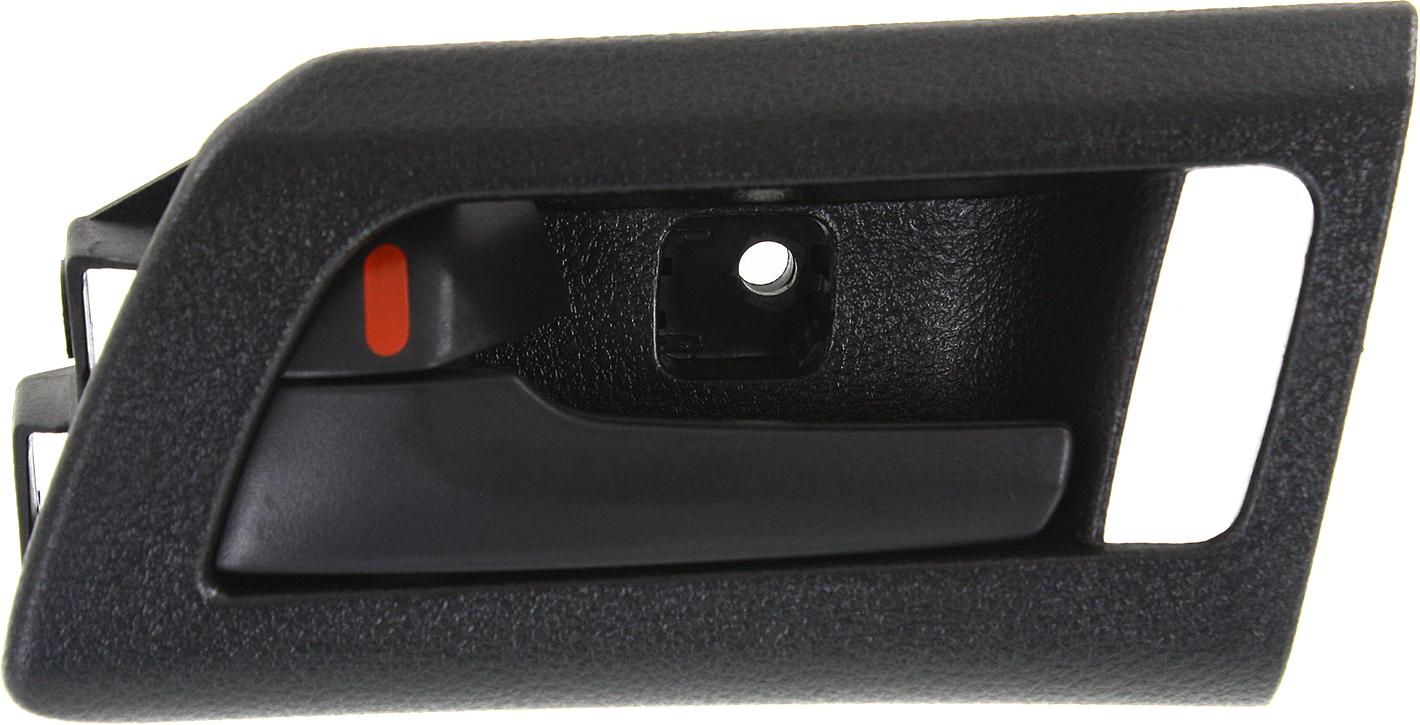 AM G8-08-09 REAR INTERIOR DOOR HANDLE LH All Black Plastic SKU REPP491332 Partslink GM1552121 OEM 92173773