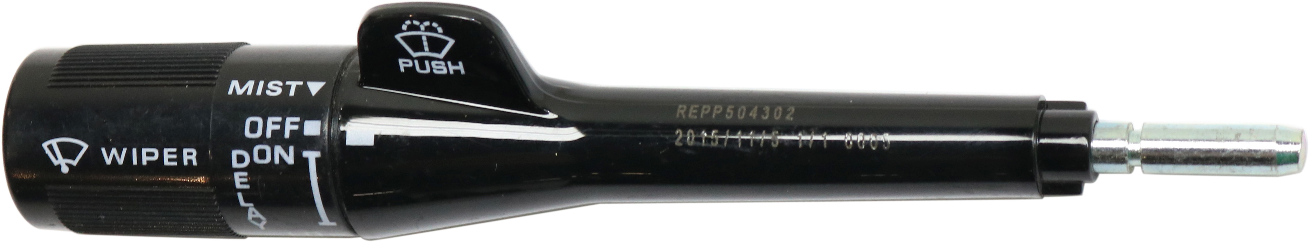 AM FIREBIRD 82-98 SUBURBAN 84-99 TURN SIGNAL SWITCH Black w o Cruise Control w Wiper Delay SKU REPP504302 OEM 22510733