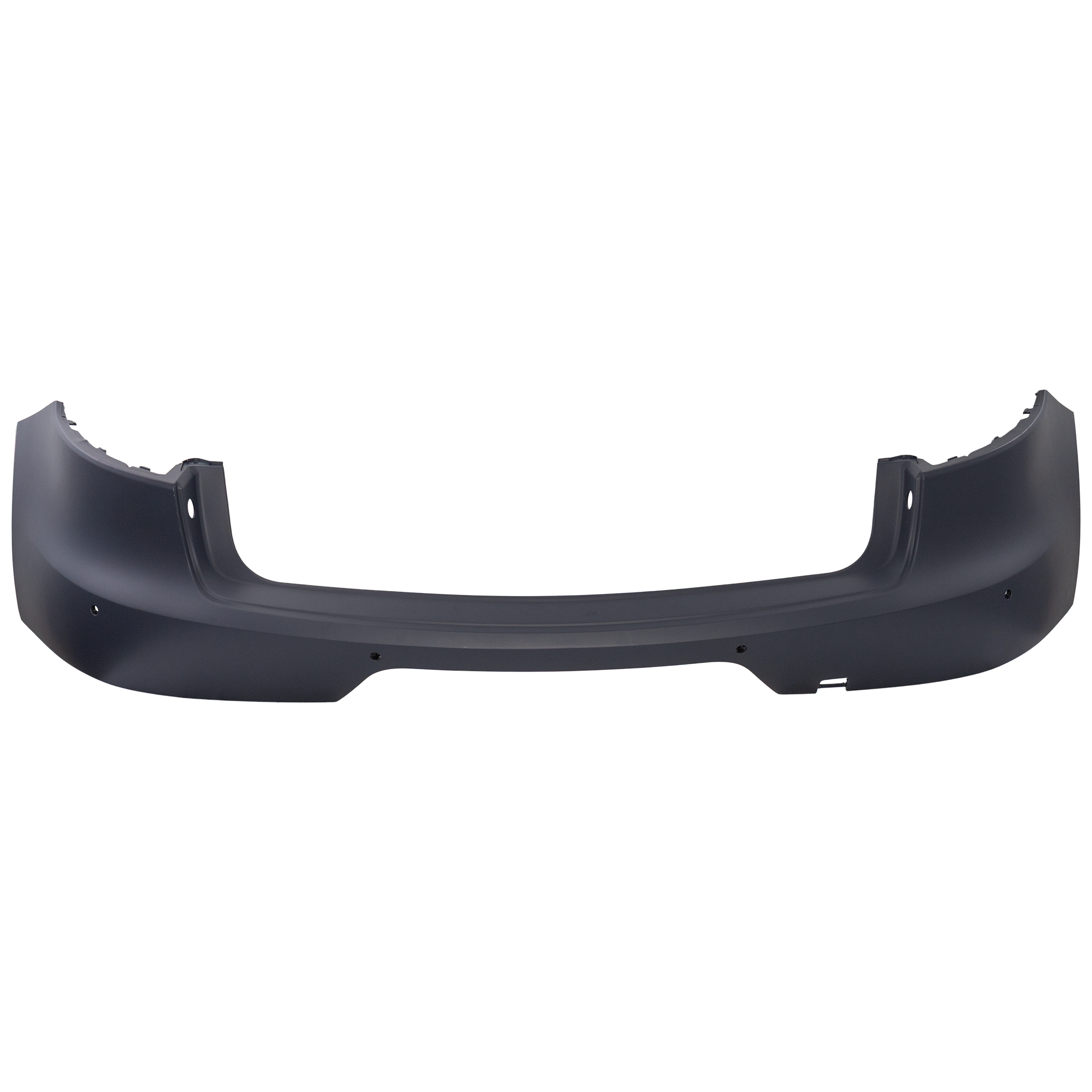 AM MACAN 15-18 REAR BUMPER COVER Primed w Park Assist Sensor Holes and Camera Holes SKU REPP760114P Partslink PO1100156 OEM 95B807417KG2X