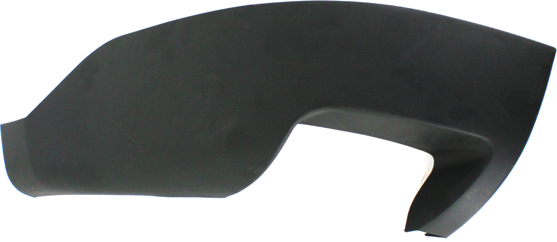 AM TORRENT 06-09 REAR BUMPER END LH Lower Textured Black w o GXP Model SKU REPP761102 Partslink GM1116102 OEM 15812704