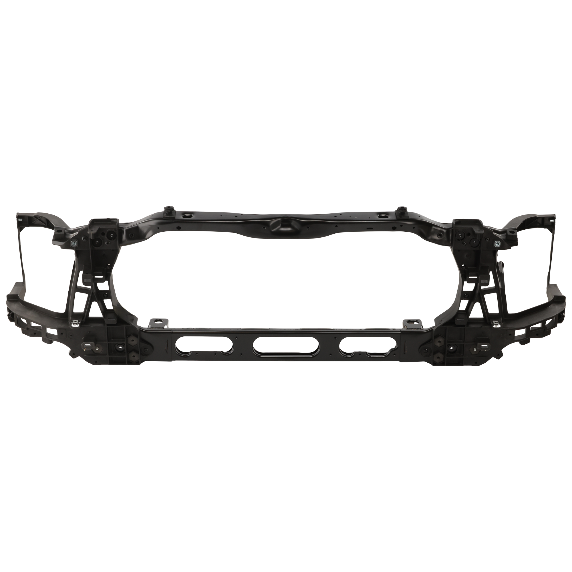 AM RAM 1500-13-18 RADIATOR SUPPORT Assembly Plastic with Steel 3.6L 4.7L 5.7L Eng. Includes 19-24-1500 Classic w o Headlamp Bracket SKU REPR250101 Partslink CH1225258 OEM 68197334AA