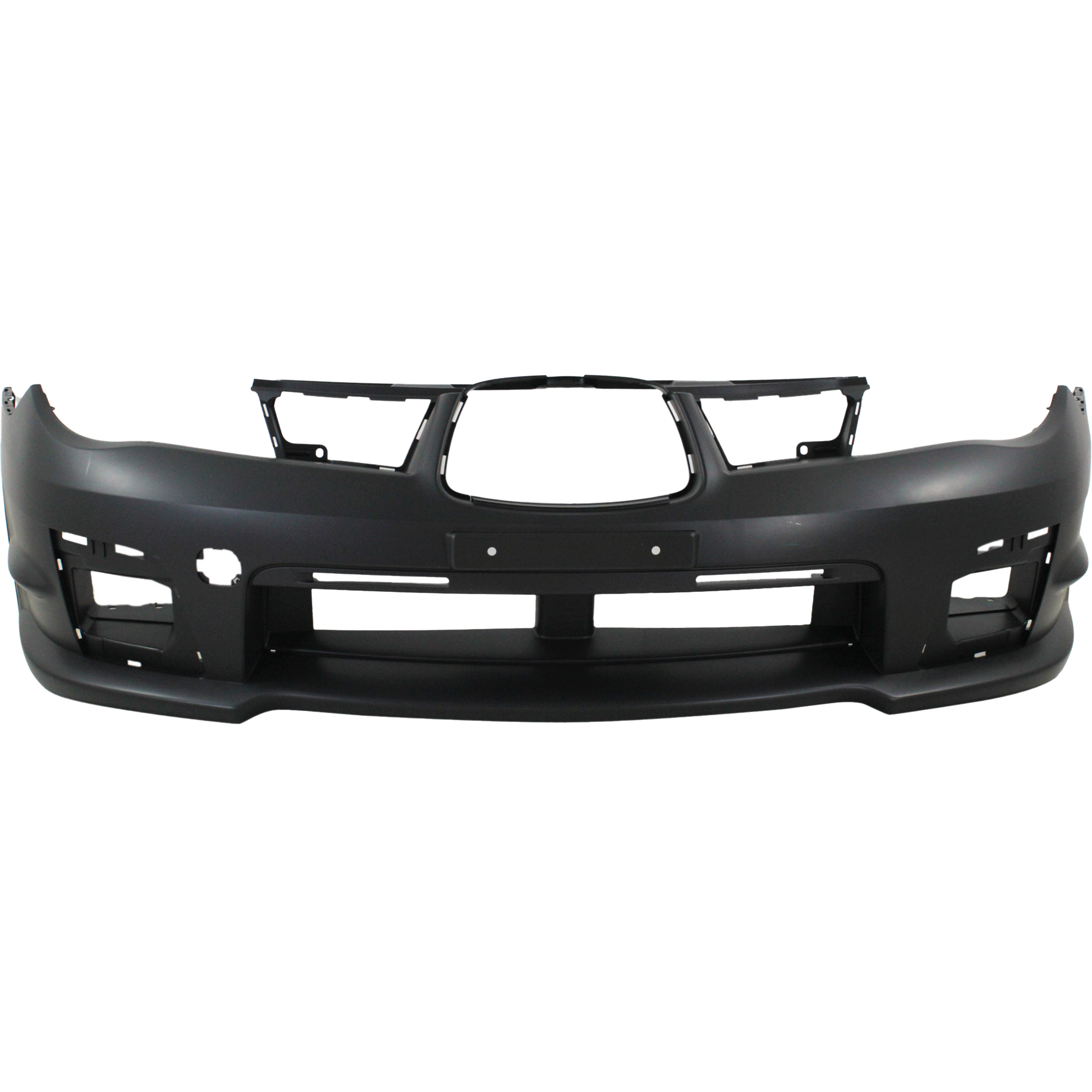 AM IMPREZA 06-07 FRONT BUMPER COVER Primed Sedan SKU REPS010346P Partslink SU1000155 OEM 55504FE020
