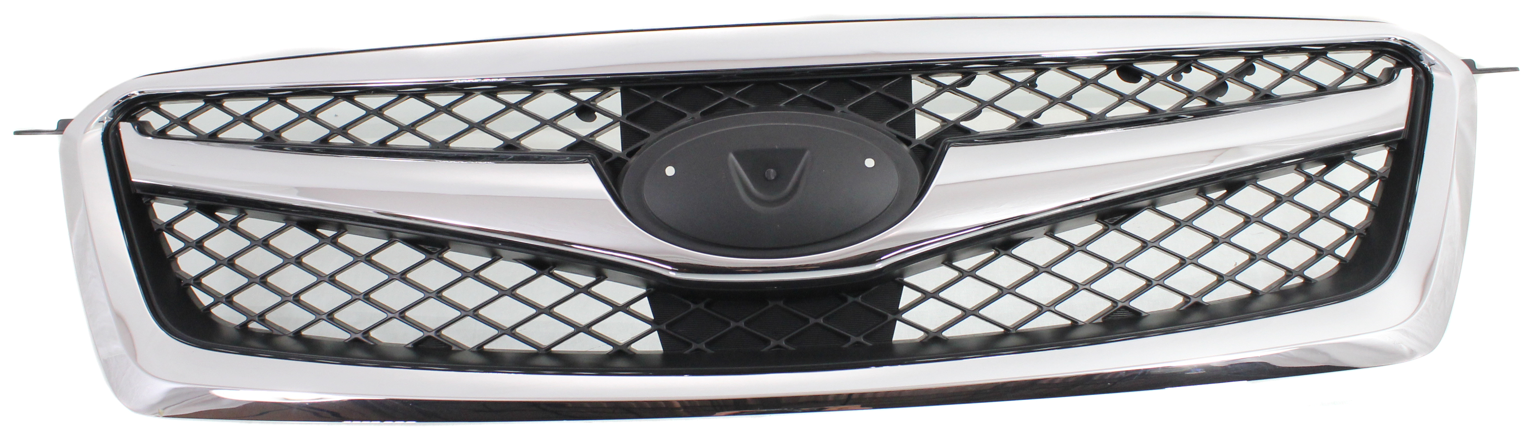 AM LEGACY 10-12 GRILLE Chrome Shell Black Insert CAPA SKU REPS070111Q Partslink SU1200142C OEM 91121AJ03B
