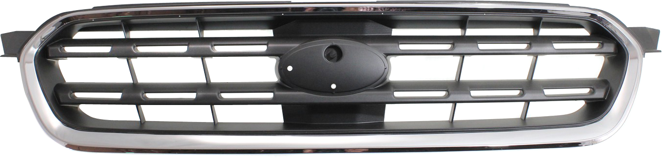 AM OUTBACK 05-07 GRILLE Chrome Shell Black Insert SKU REPS070113 Partslink SU1200130 OEM 91121AG07C