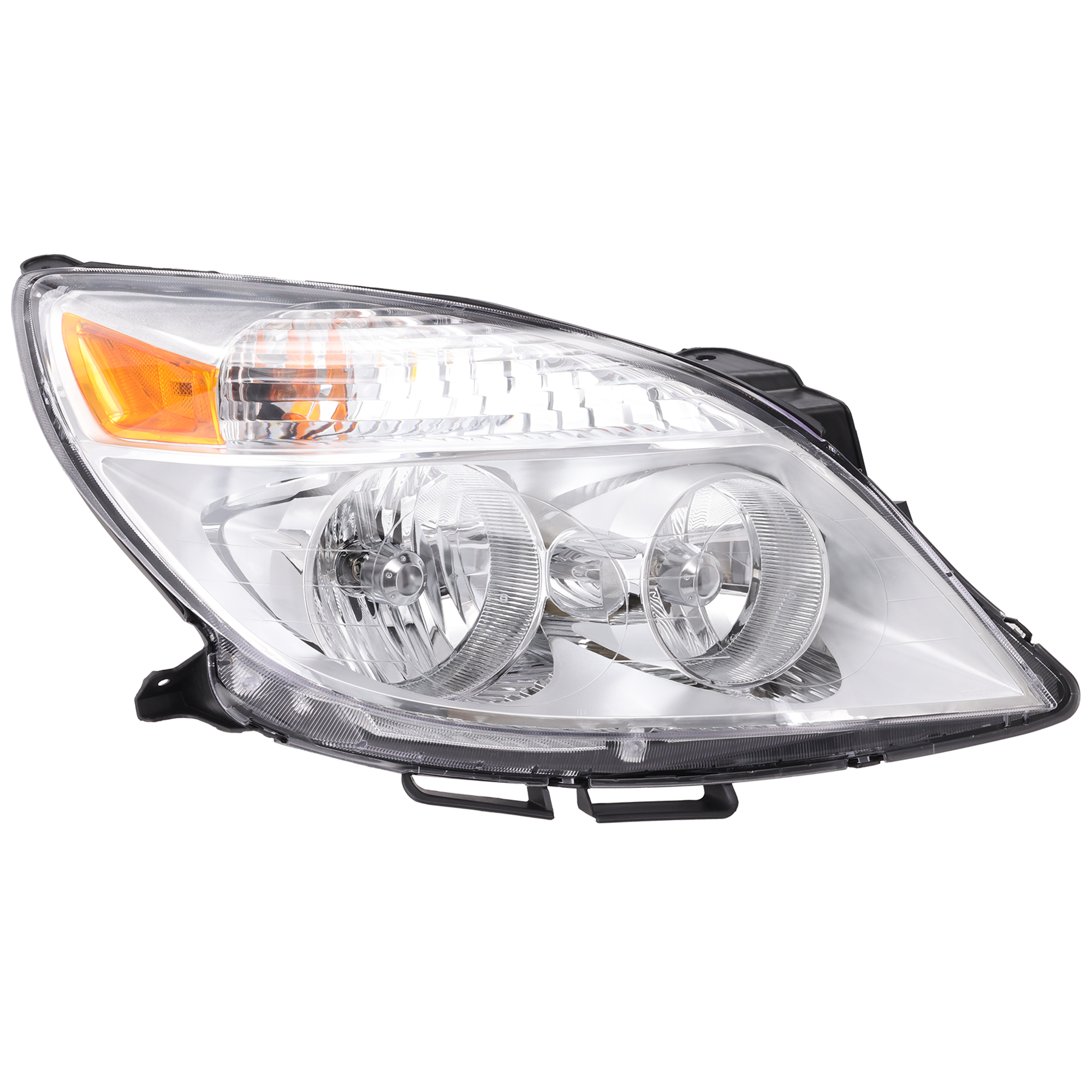 AM AURA 07-07 HEAD LAMP RH Assembly Halogen To 4-11-07 SKU REPS100107 Partslink GM2503305 OEM 25818867