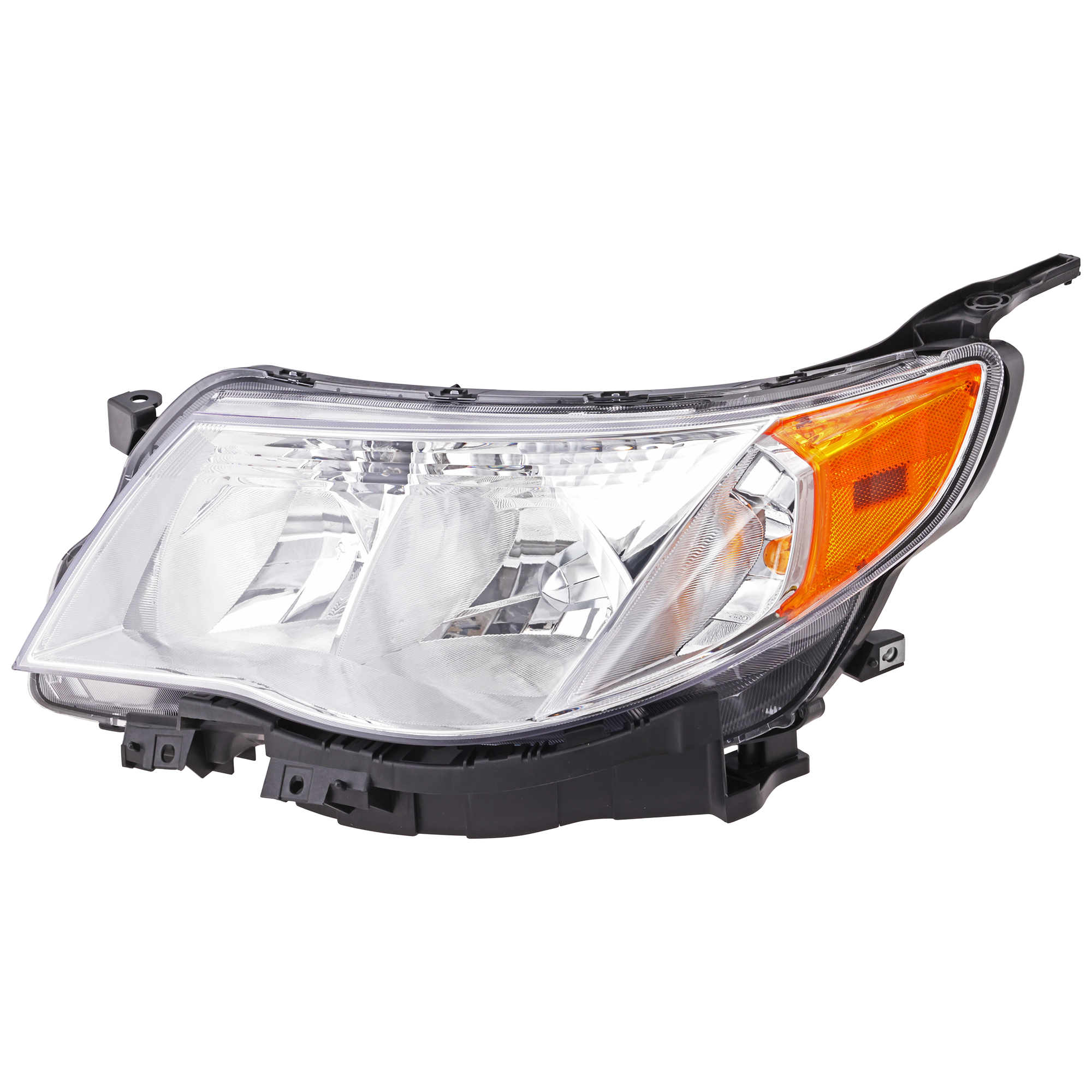 AM FORESTER 09-13 HEAD LAMP LH Assembly Halogen CAPA SKU REPS100116Q Partslink SU2502132C OEM 84001SC071