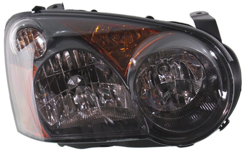 AM IMPREZA 05-05 HEAD LAMP RH Assembly Halogen Black Interior SKU REPS100121 Partslink SU2503120 OEM 84001FE560