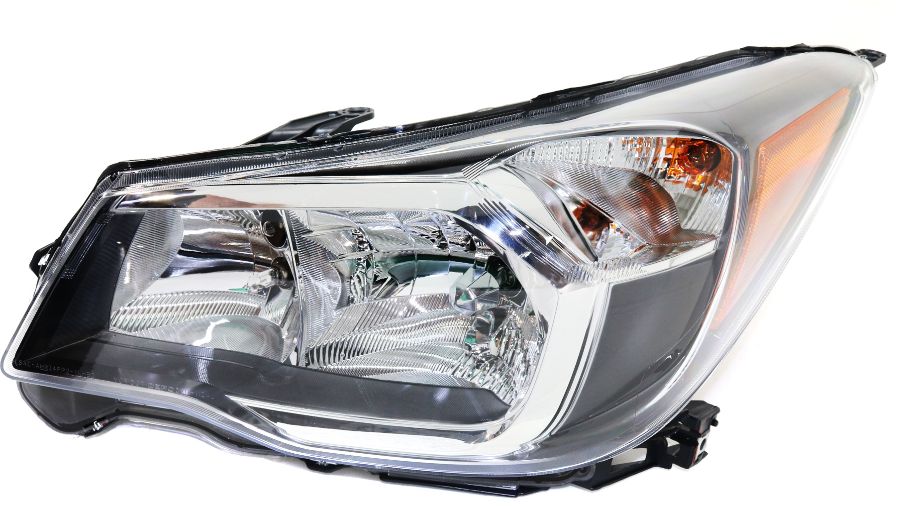 AM FORESTER 14-16 HEAD LAMP LH Assembly Gray Interior Halogen 2.0L Eng CAPA SKU REPS100190Q Partslink SU2502146C OEM 84001SG111