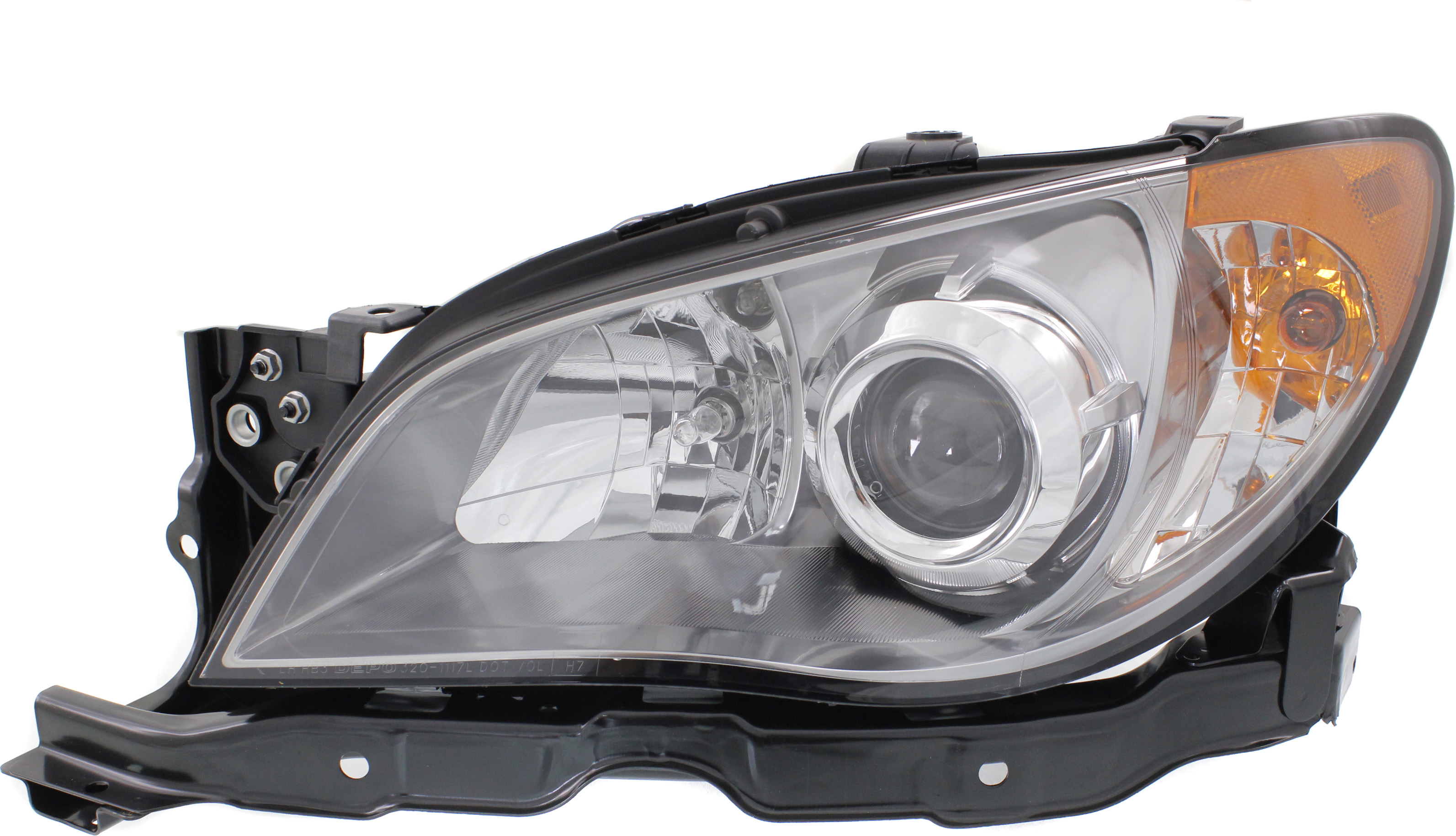 AM IMPREZA 06-06 HEAD LAMP LH Assembly Halogen CAPA SKU REPS100196Q Partslink SU2502131C OEM 84001FE690