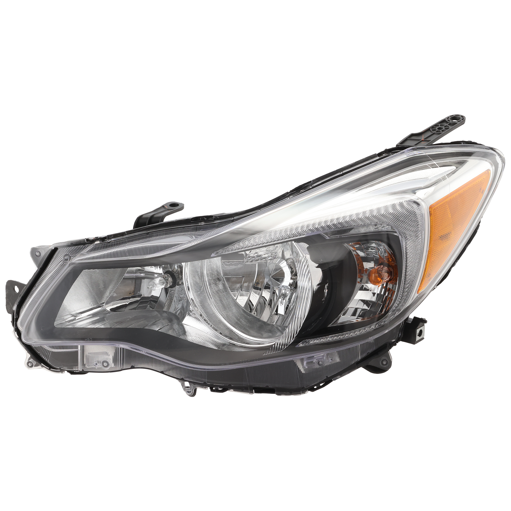 AM IMPREZA 12-13 XV CROSSTREK 13-14 HEAD LAMP LH Assembly Halogen Exc. WRX Models CAPA SKU REPS100312Q Partslink SU2502140C OEM 84001FJ090