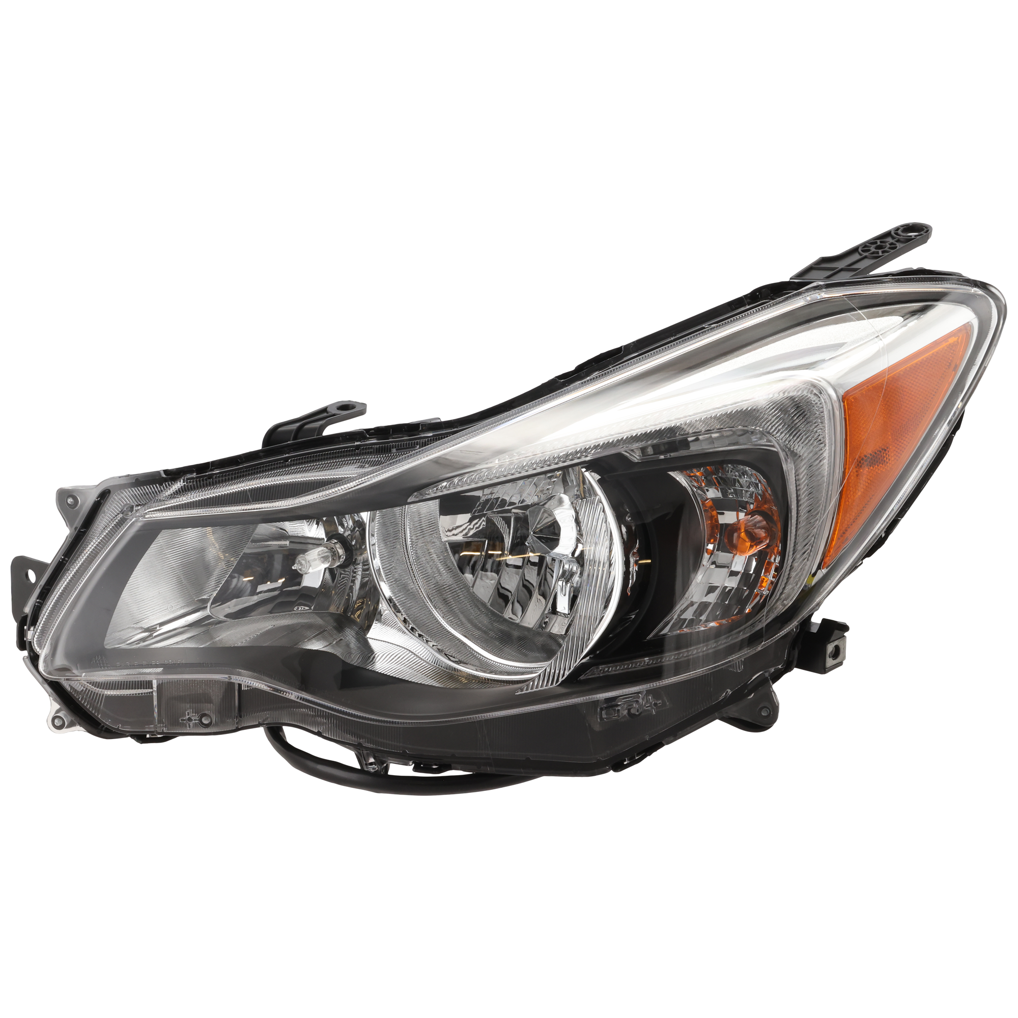AM IMPREZA 12-13 XV CROSSTREK 13-14 HEAD LAMP LH Assembly Halogen Exc. WRX Models SKU REPS100312 Partslink SU2502140 OEM 84001FJ090
