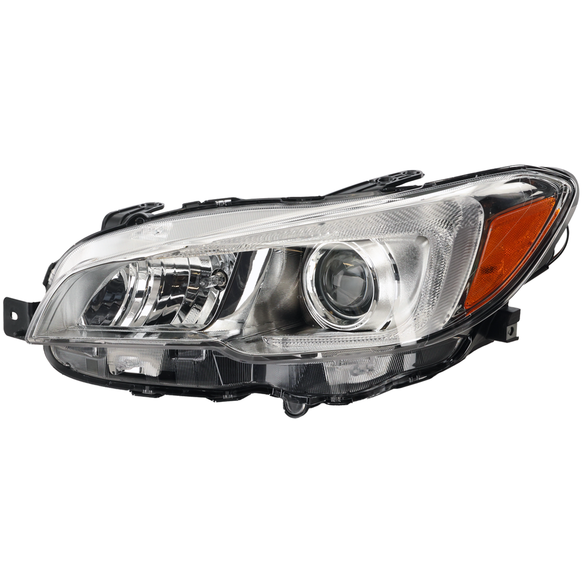 AM WRX WRX STI 15-21 HEAD LAMP LH Assembly Halogen CAPA SKU REPS100330Q Partslink SU2502152C OEM 84001VA031