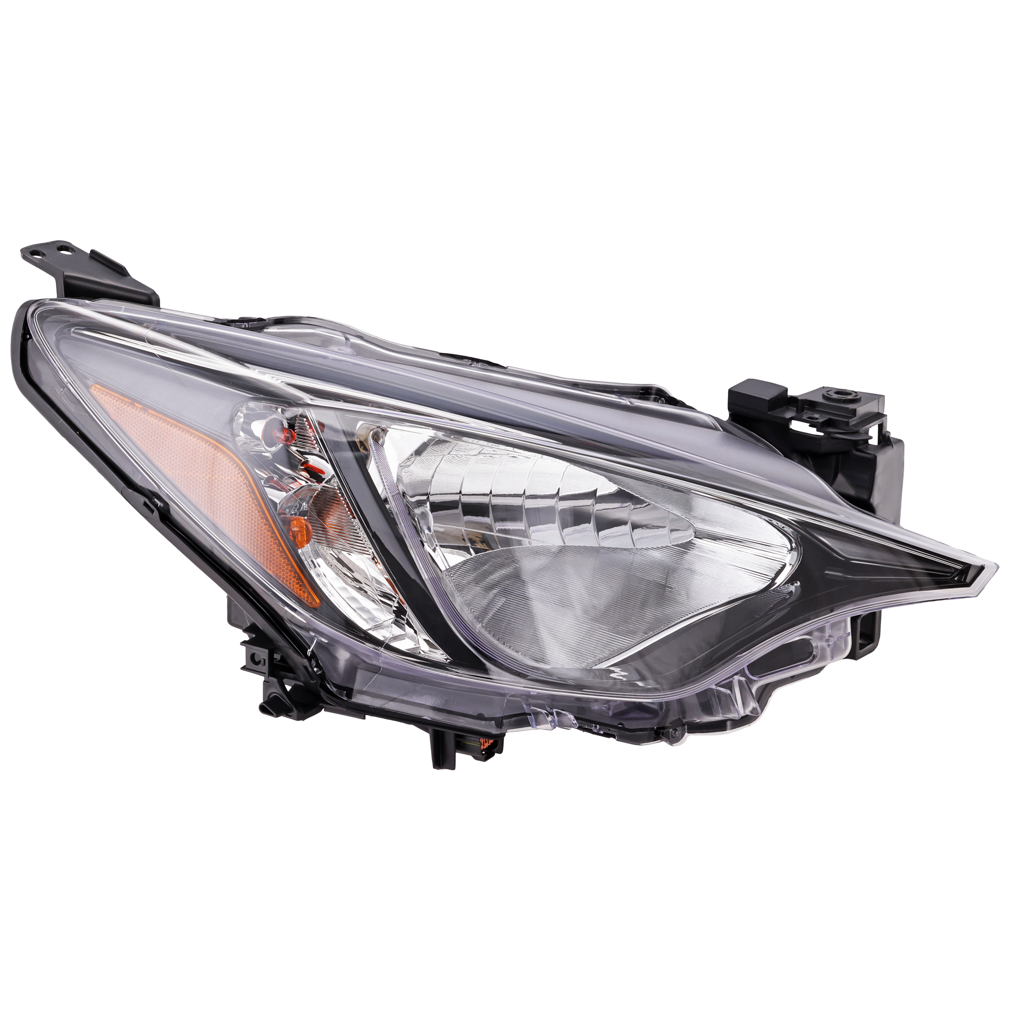 AM SCION IA 16-16 YARIS 16-20 HEAD LAMP RH Assembly Base L LE Premium Model Sedan Hatchback 20-20 SKU REPS100341 OEM 81130WB001 PFM