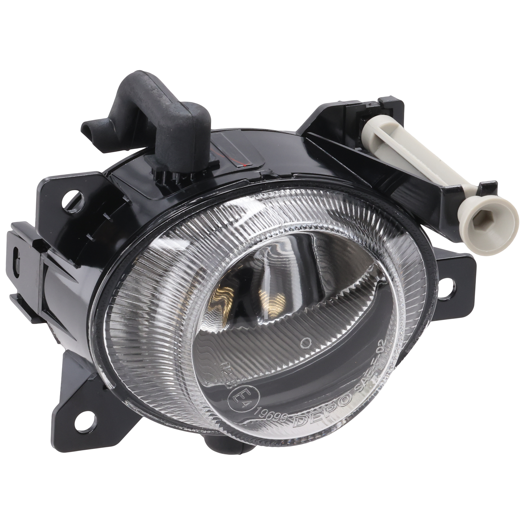 AM SAAB 9-3-08-10-9-5-04-09 FOG LAMP RH Assembly Halogen SKU REPS107547 Partslink SB2593105 OEM 12777401