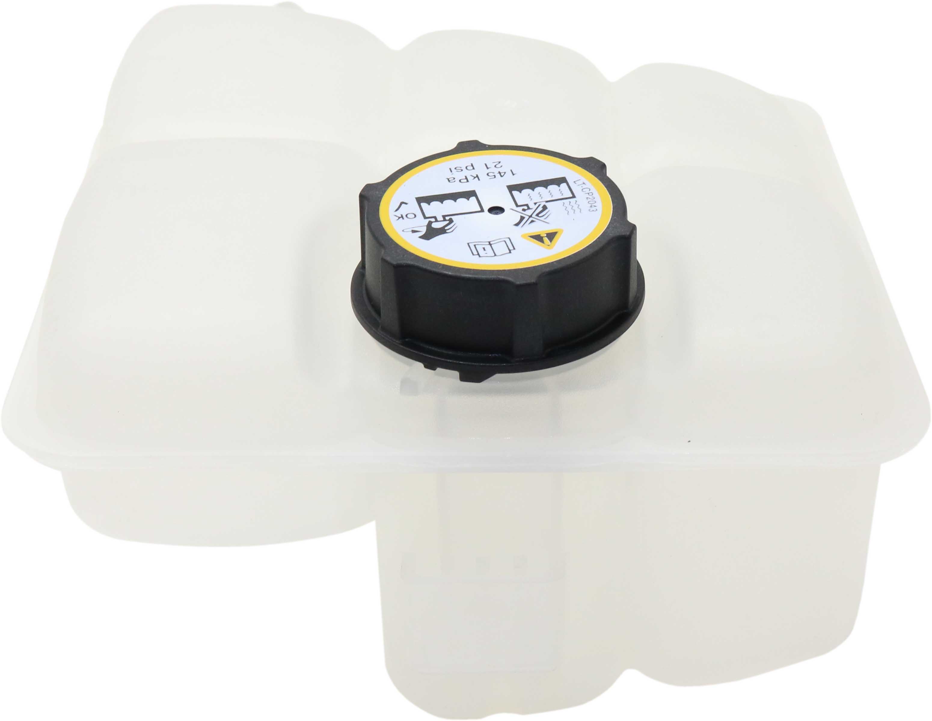 AM SATURN S SERIES 92-02 COOLANT RESERVOIR w Cap Coupe Sedan Wagon SKU REPS161317 Partslink GM3014169 OEM 21030881 PFM