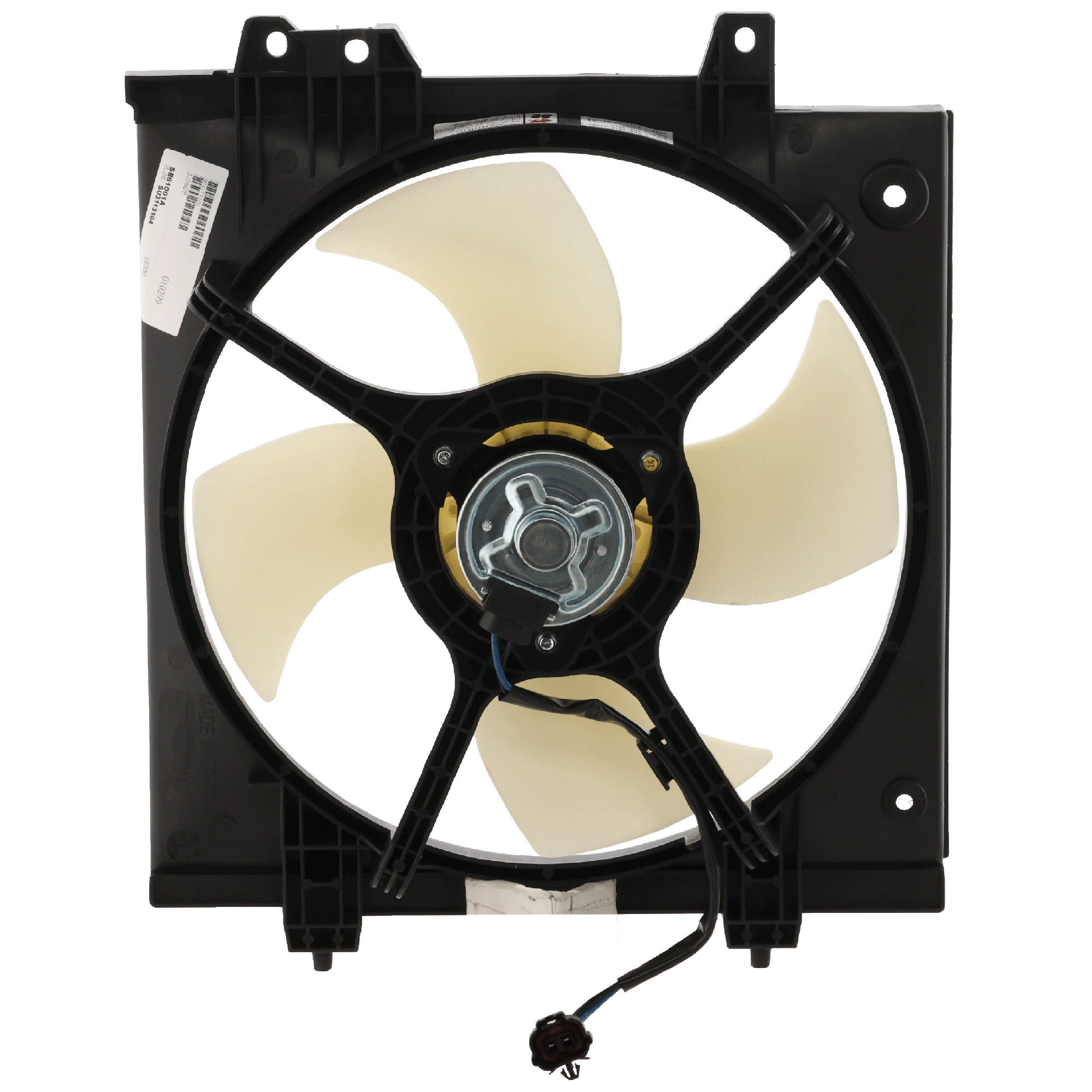 AM LEGACY 00-04 A C FAN SHROUD ASSEMBLY 4 Cyl. SKU REPS190902 Partslink SU3113104 OEM 73310AE00A