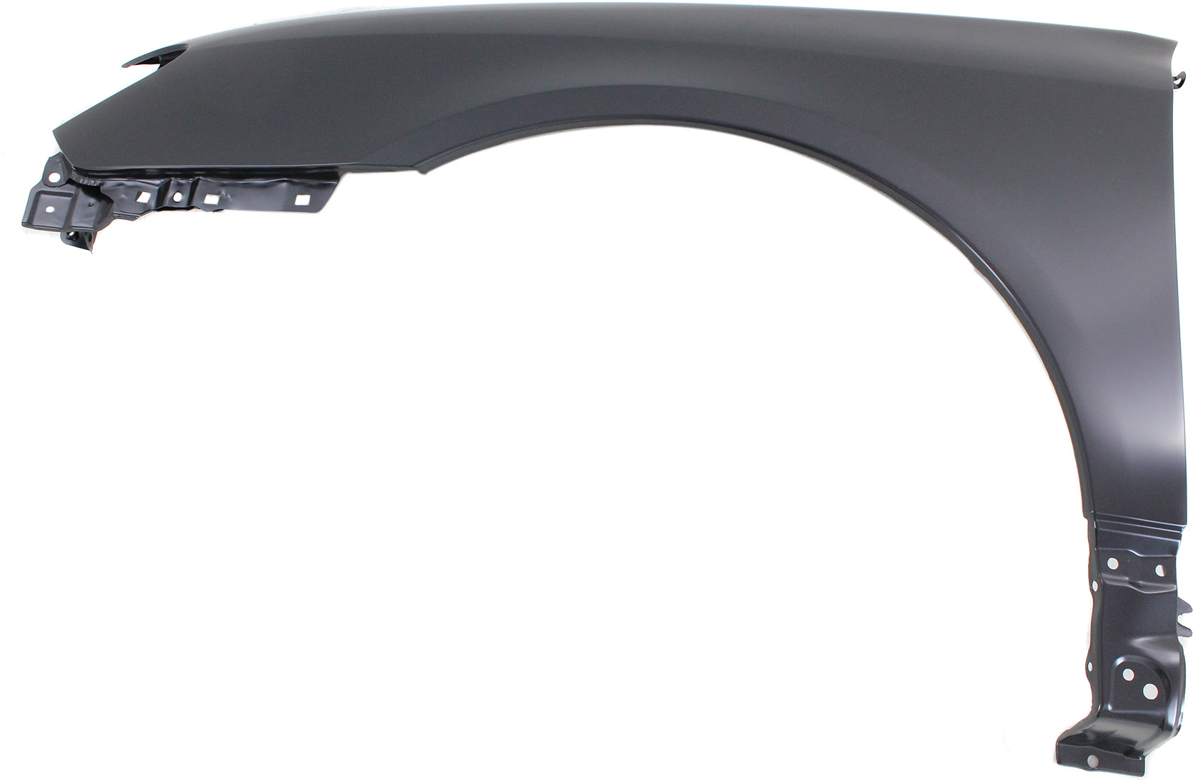 AM IMPREZA 06-07 FRONT FENDER LH Primed Wagon Steel w o Signal Light Hole SKU REPS220154 Partslink SU1240134 OEM 57110FE250
