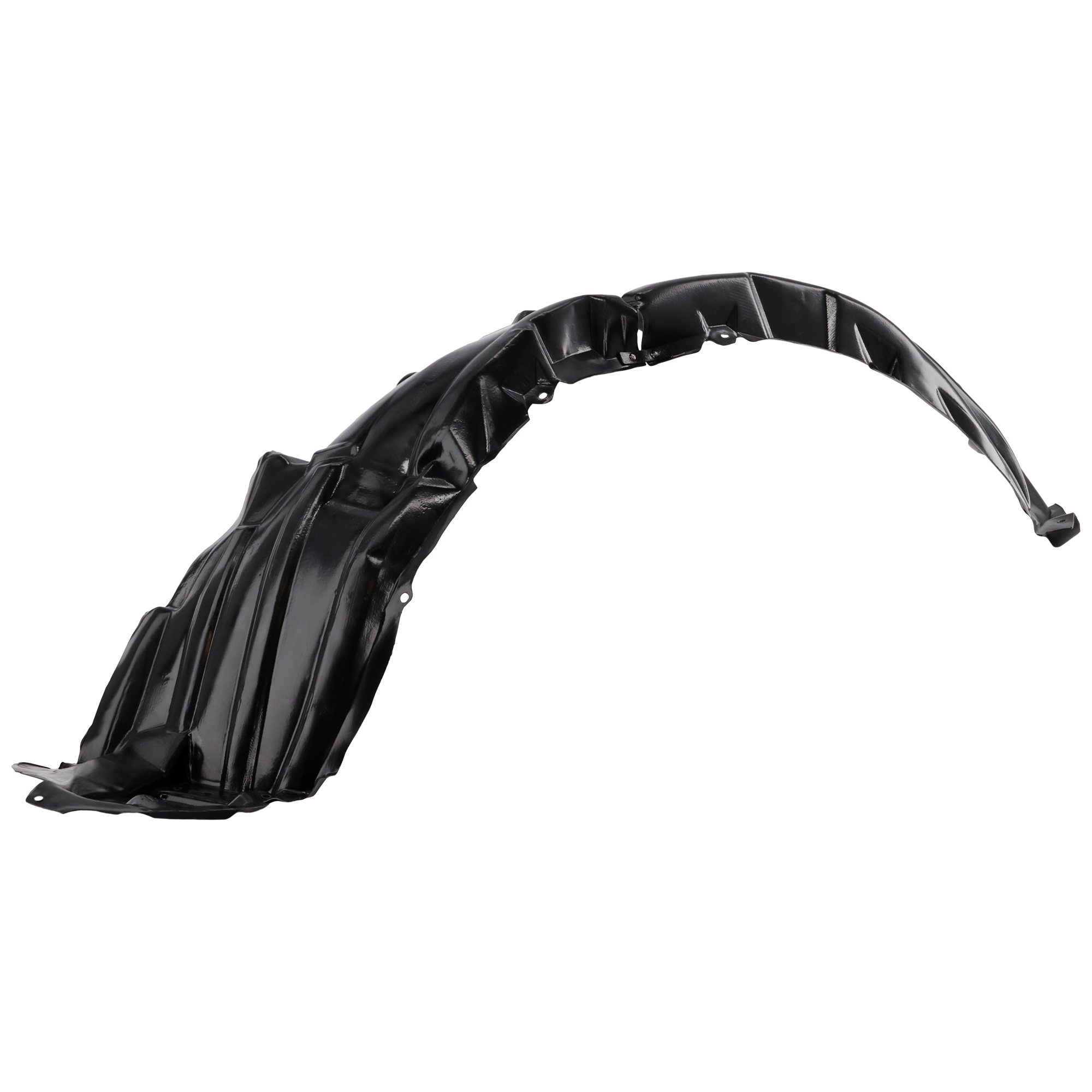 AM XB 08-10 FRONT FENDER LINER LH Plastic Vacuum Form SKU REPS222106 Partslink SC1248106 OEM 5387612450