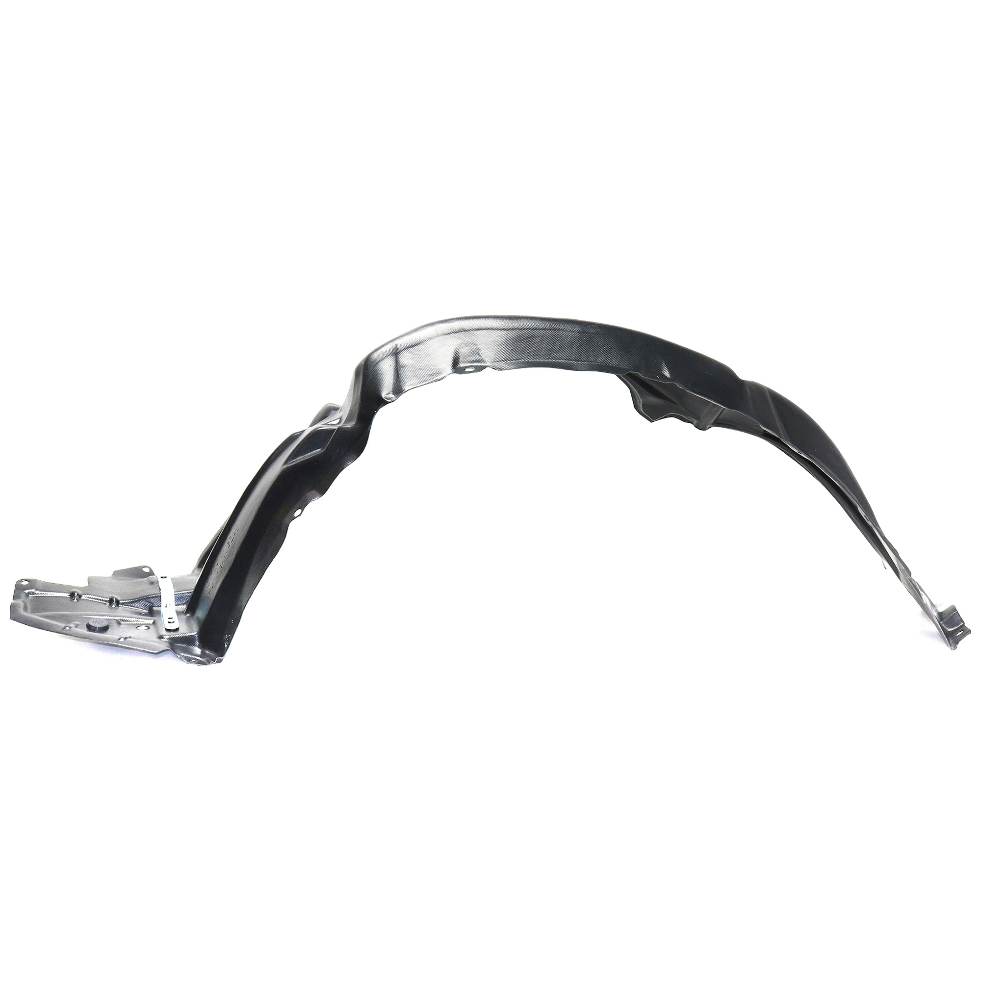 AM TC 14-16 FRONT FENDER LINER LH Plastic Vacuum Form w Extension Sheet CAPA SKU REPS222188Q Partslink SC1248111C OEM 5387621110