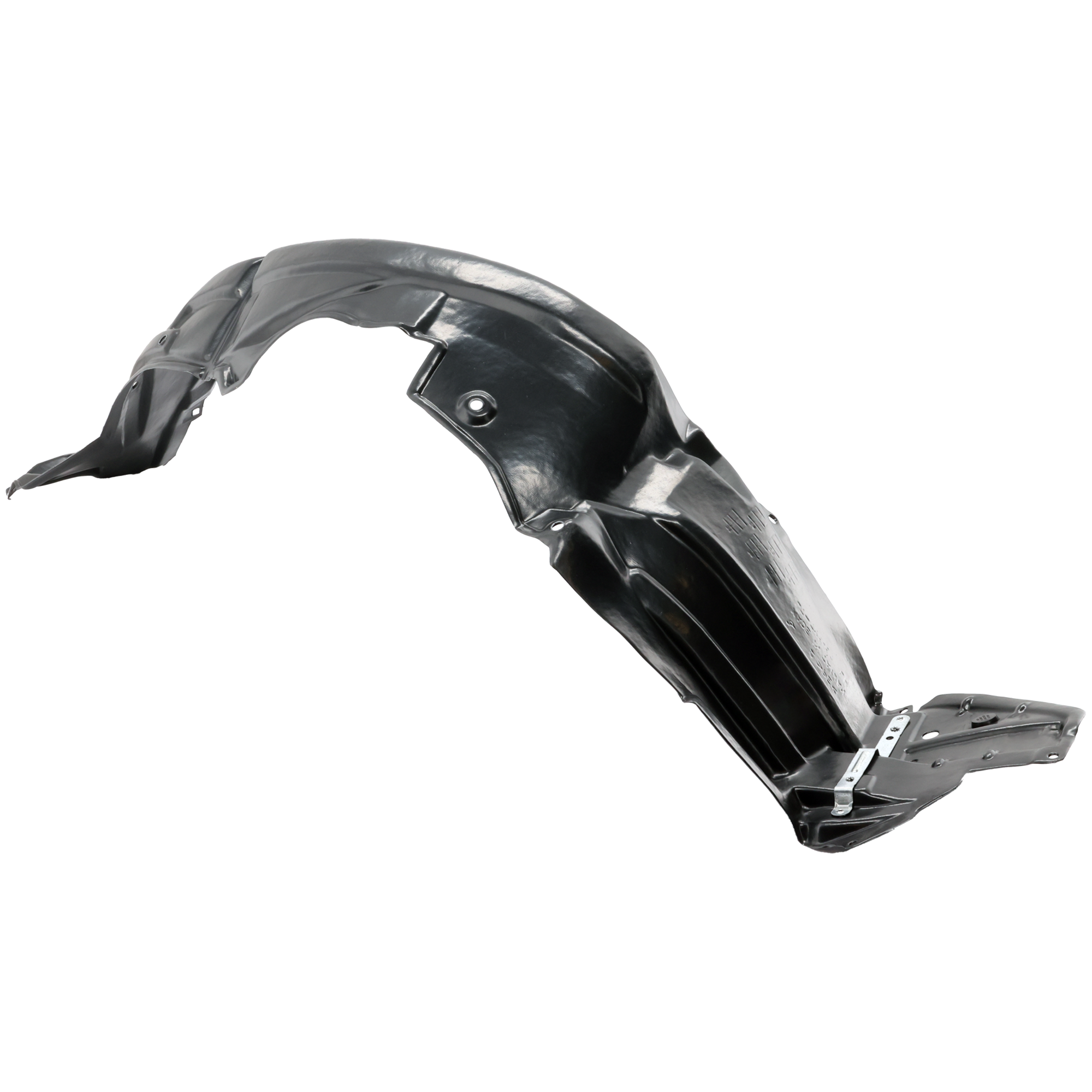 AM TC 14-16 FRONT FENDER LINER LH Plastic Vacuum Form w Extension Sheet SKU REPS222188 Partslink SC1248111 OEM 5387621110