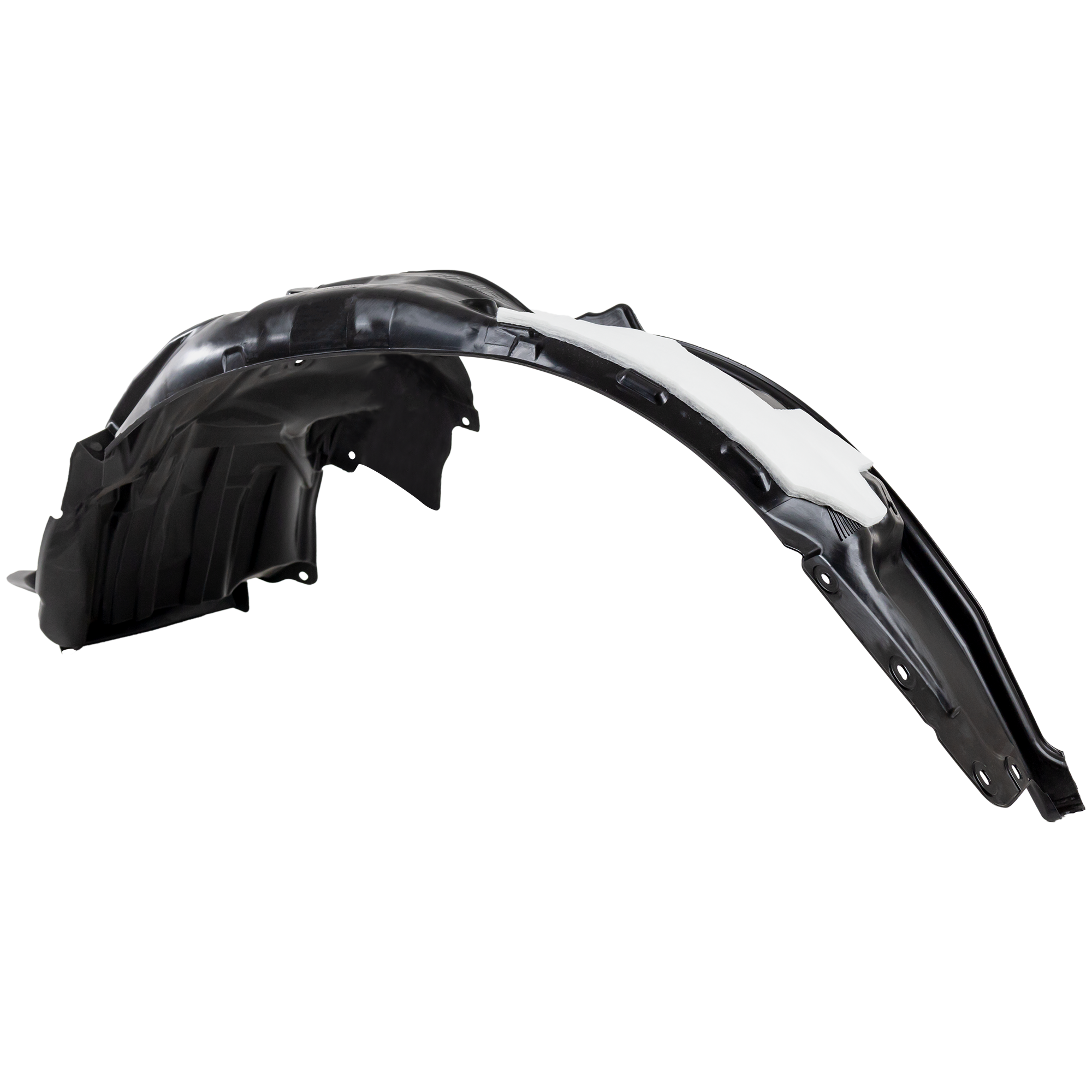 AM FORESTER 14-18 FRONT FENDER LINER LH Assembly Plastic w Insulation Foam Injection Form CAPA SKU REPS222192Q Partslink SU1248127C OEM 59110SG011