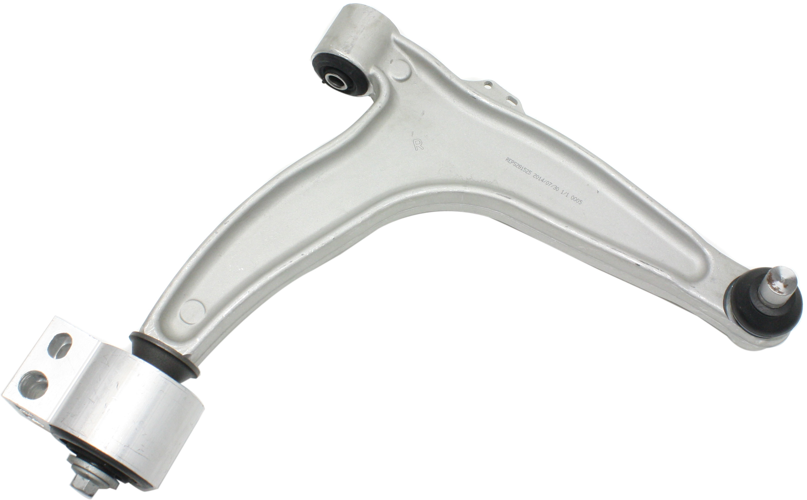 AM SAAB 9-3-03-11 FRONT CONTROL ARM RH Lower w Ball Joint and Bushing SKU REPS281525 OEM 12796014-51748652