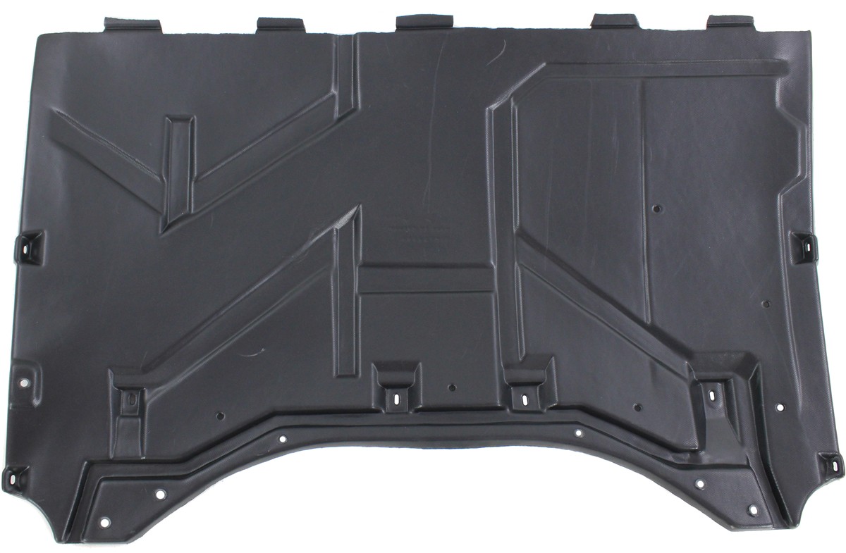 AM FORTWO 10-13 ENGINE SPLASH SHIELD Side Cover Rear Convertible Coupe SKU REPS310133 Partslink SM1228101 OEM 4516840118