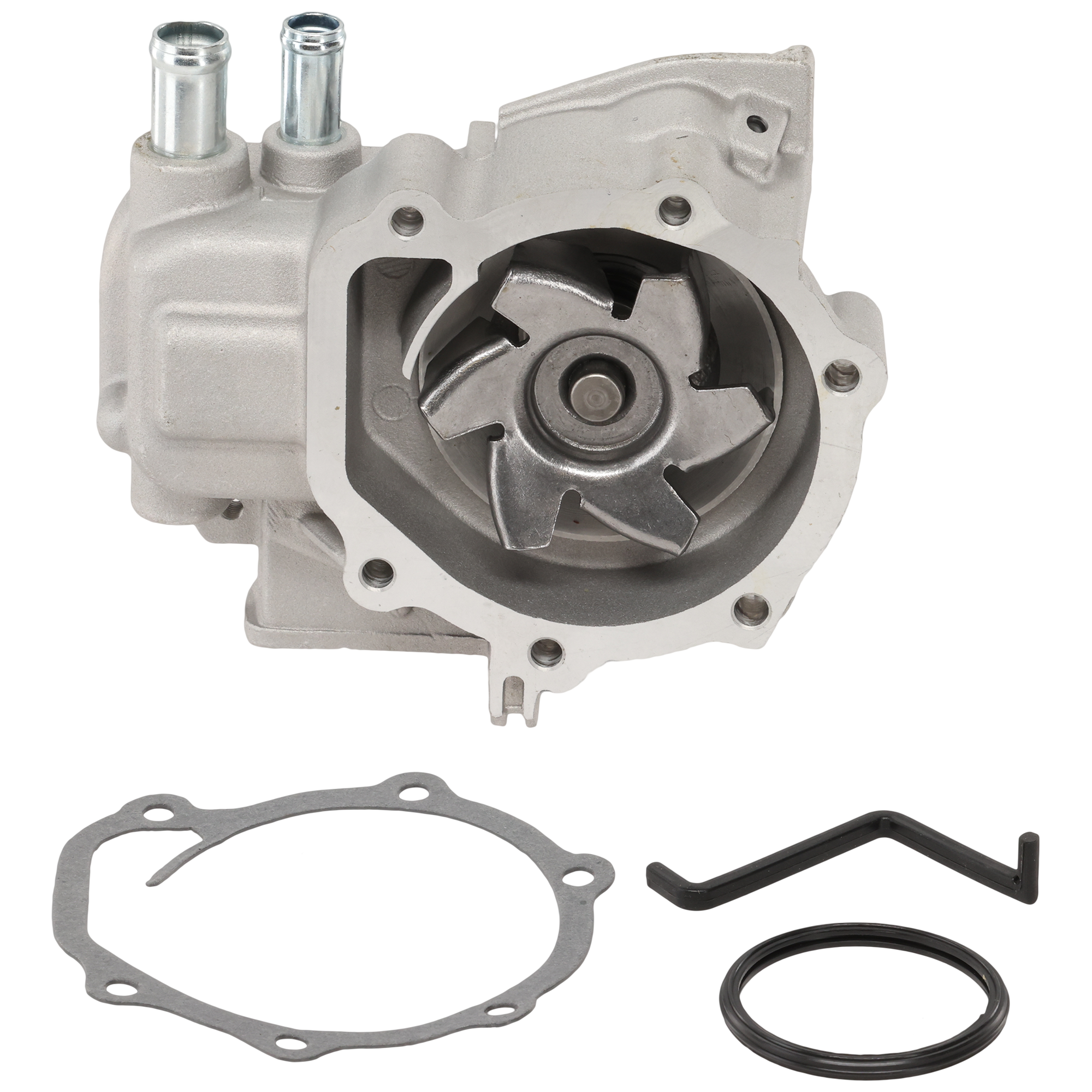AM LEGACY 91-94 IMPREZA 09-14 WATER PUMP w 2 Hose Connection SKU REPS313510 OEM 2878-20662-21096-36255-42030-4