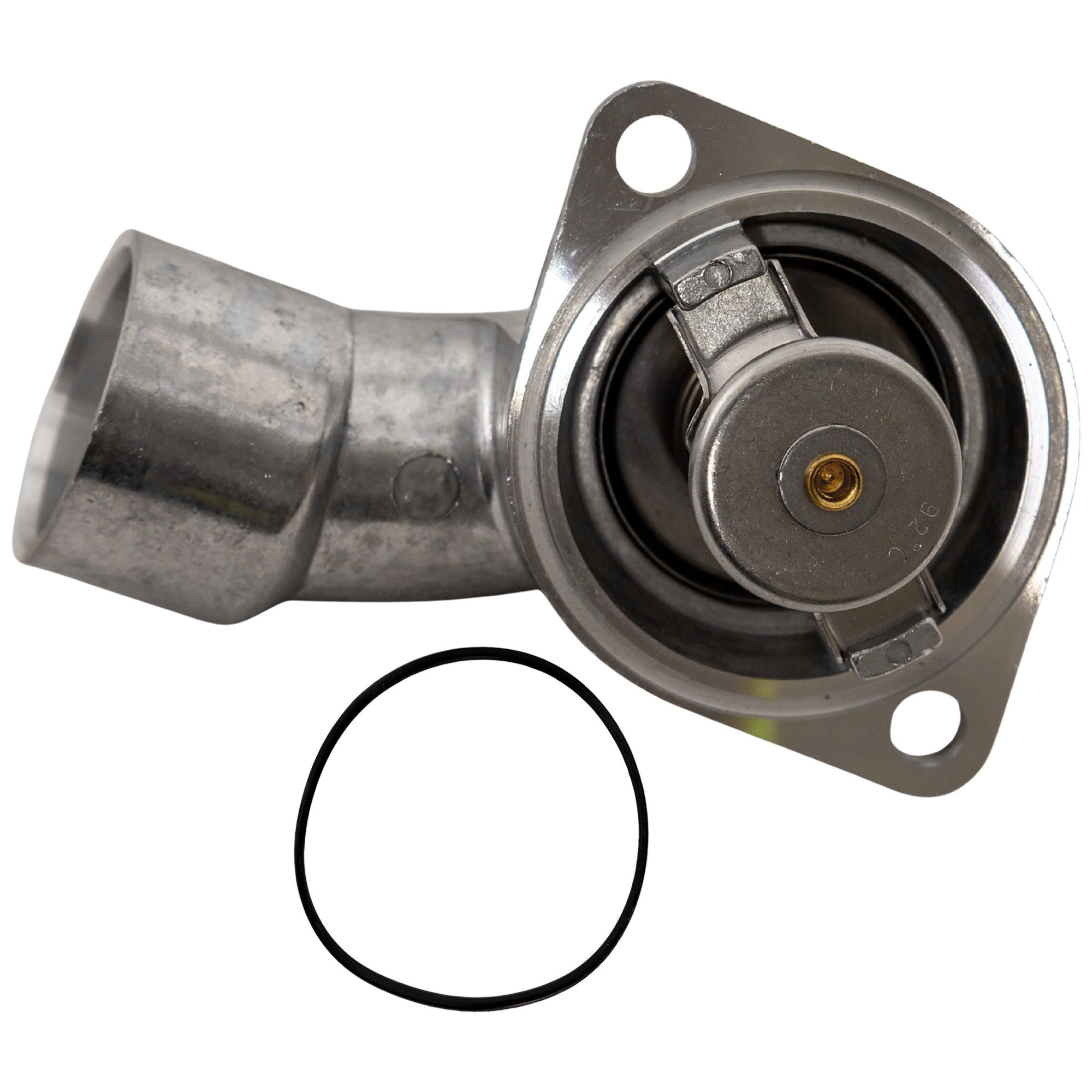 AM SAAB 900-94-97 L300-01-05 THERMOSTAT w Housing and Seal 198 Degrees SKU REPS318003 OEM 14309-32769-33911-34998-349198