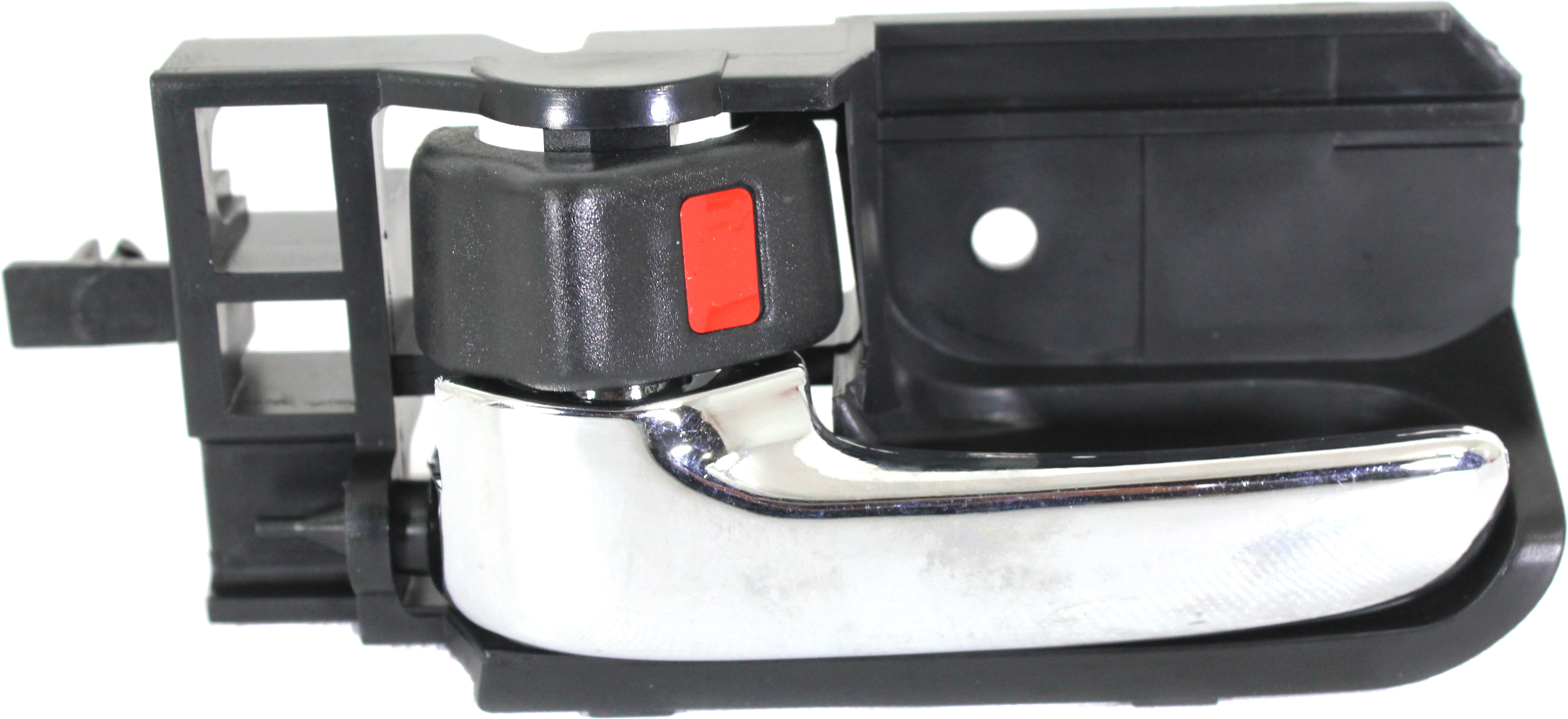 AM COROLLA MATRIX 03-08 TACOMA 05-12 FRONT INTERIOR DOOR HANDLE LH Chrome Lever+Black Bezel =REAR SKU REPS462138 Partslink TO1352139 OEM 6920602090B0
