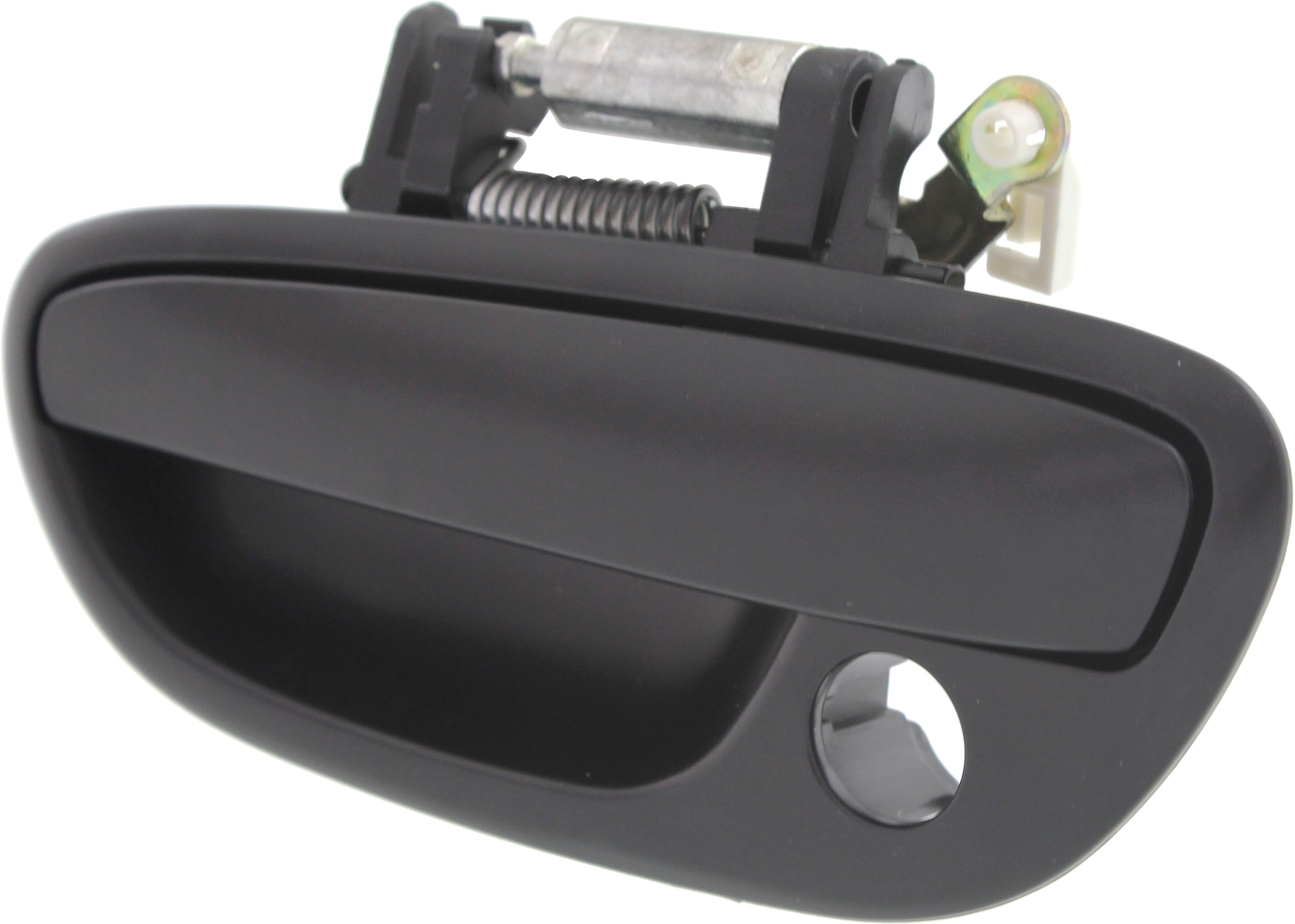 AM LEGACY OUTBACK 05-09 FRONT EXTERIOR DOOR HANDLE LH Primed Black w Keyhole SKU REPS462178 OEM 61021AG03ANN PFM