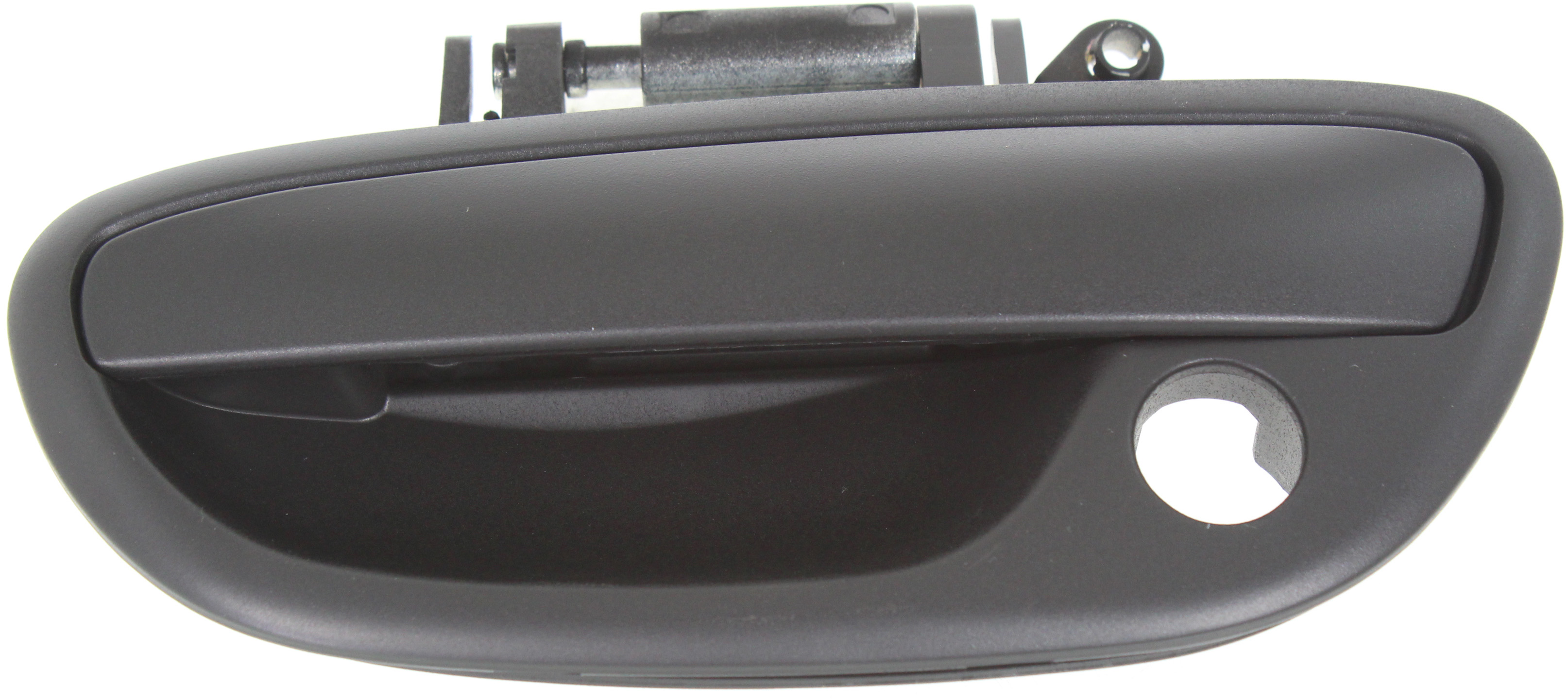AM LEGACY OUTBACK 05-09 FRONT EXTERIOR DOOR HANDLE LH Textured Black w Keyhole SKU REPS462182 OEM 61021AG03ANN