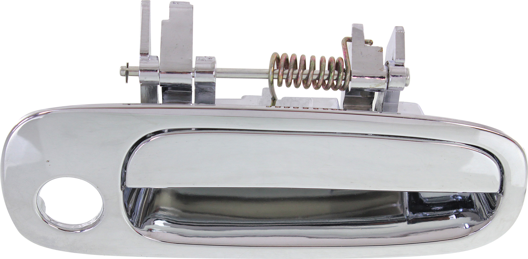 AM XB 04-06 FRONT EXTERIOR DOOR HANDLE RH All Chrome Plastic SKU REPS462339 OEM 6921052050C0