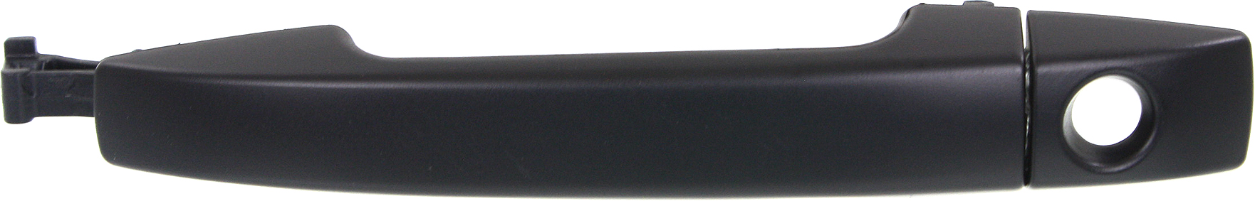 AM IMPREZA 08-14 FRONT EXTERIOR DOOR HANDLE LH Textured Black Plastic w Keyhole Sedan Wagon SKU REPS462356 OEM 61134FG020NN 61160FG020NN