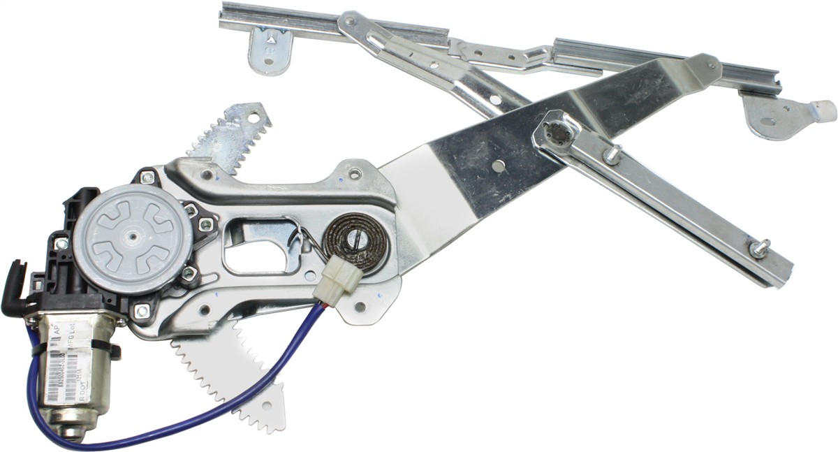 AM IMPREZA 02-07 FRONT WINDOW REGULATOR LH Power w Motor Wagon SKU REPS462922 Partslink SU1350115 OEM 61222FE011 PFM 61222FE012 PFM