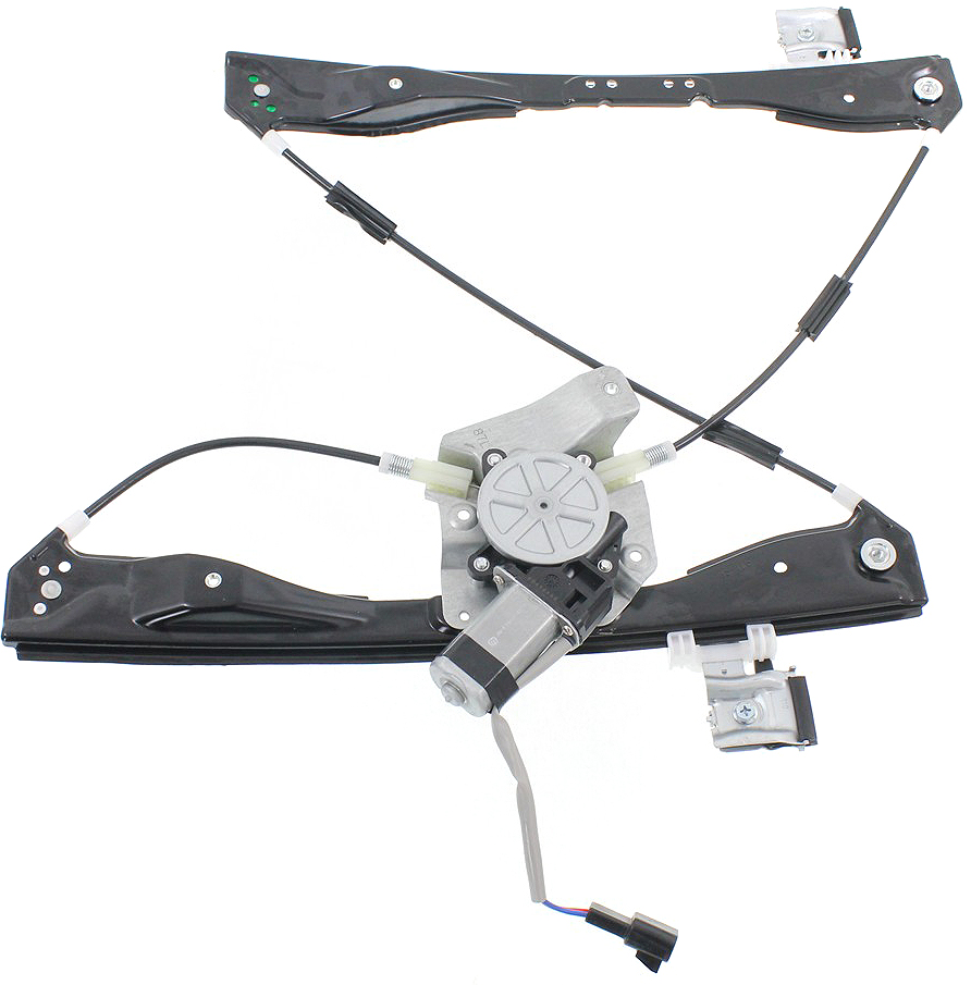 AM MALIBU 08-12 FRONT WINDOW REGULATOR LH Power w Motor Excludes 2008 Classic Model SKU REPS462928 Partslink GM1350213 OEM 25943968